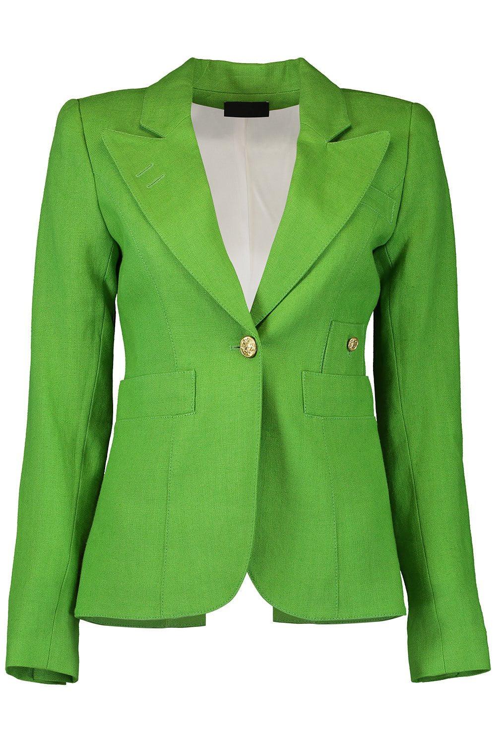 SMYTHE-Duchess Blazer - Grass Green-