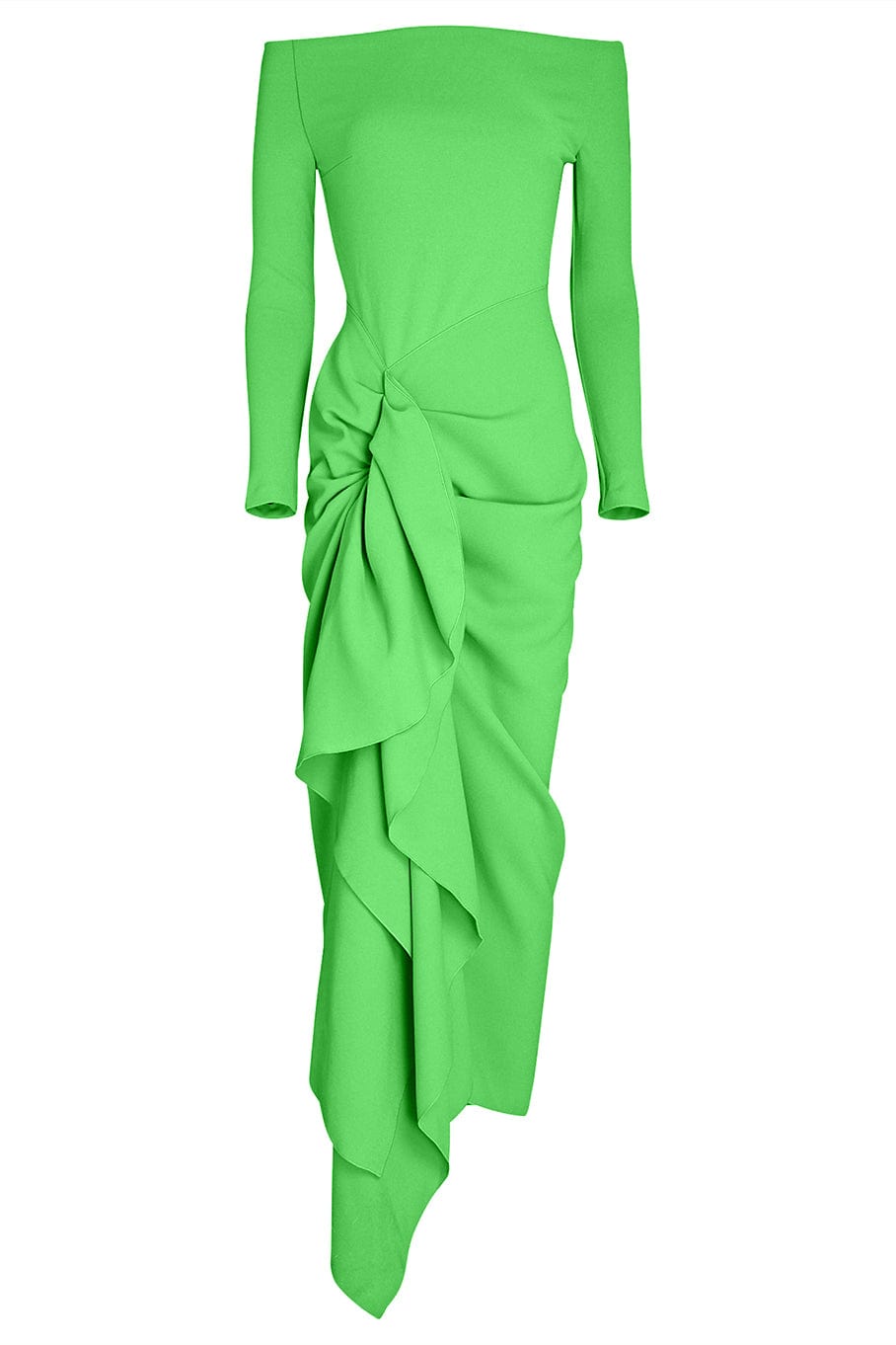 SOLACE LONDON-Lotus Midi Dress-