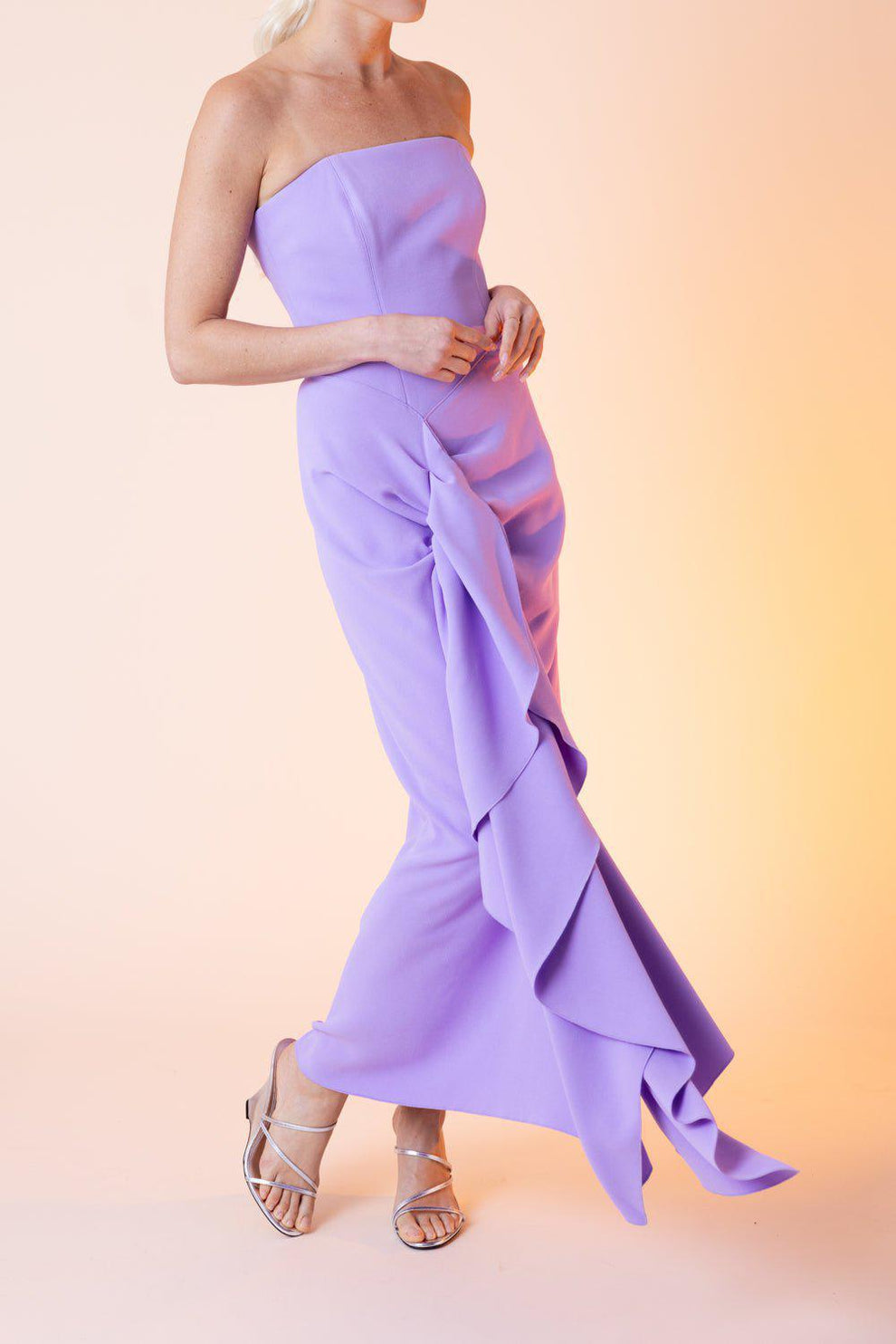knee length dresses for ladies Solace London Thalia Midi Dress – Balardi