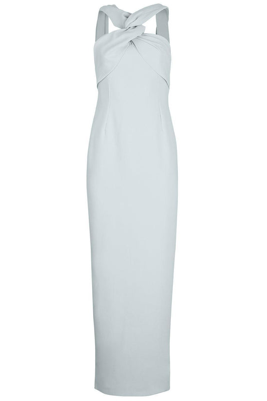 Rona Cape Dress - Blue-SOFTBLUE-2-CLOTHINGDRESSCOCKTAIL-SOLACE LONDON