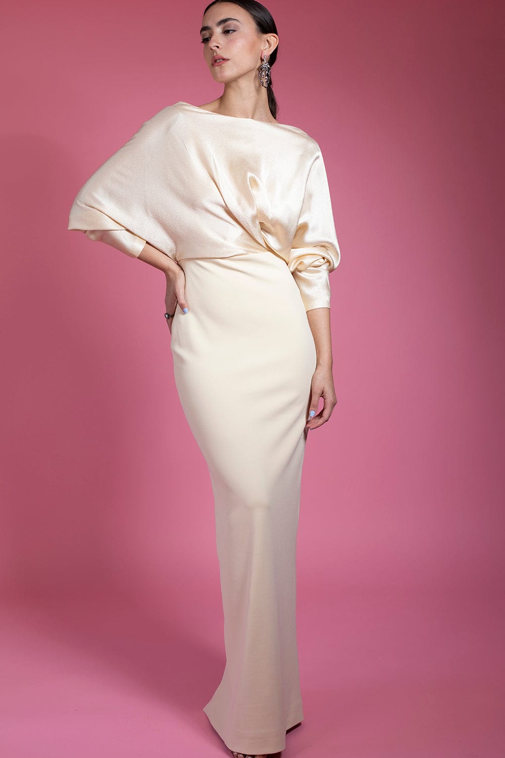 SOLACE LONDON-Aurora Maxi Dress-
