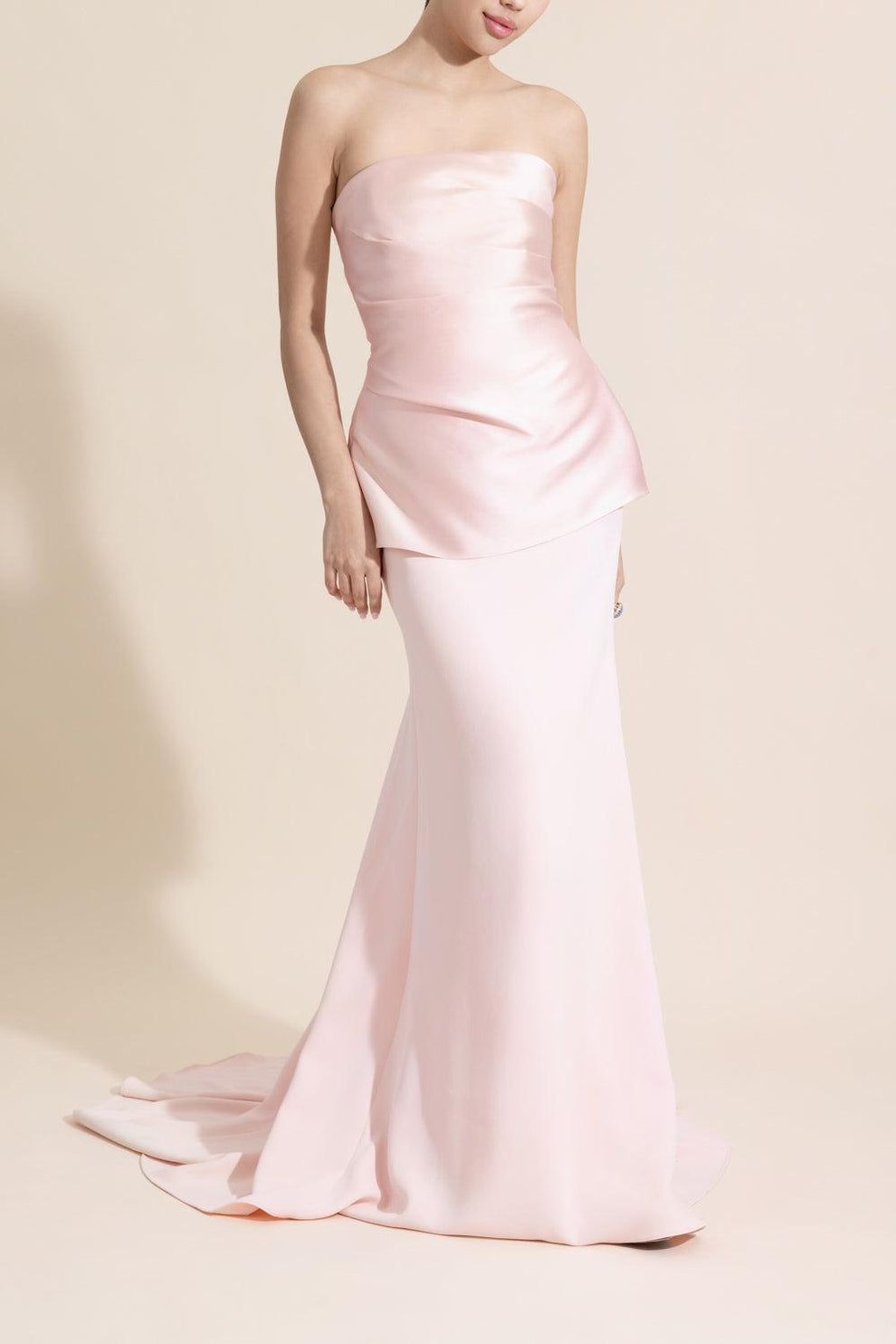 Solace London Alia Strapless Maxi Dress Solace London Alia Strapless Maxi Dress