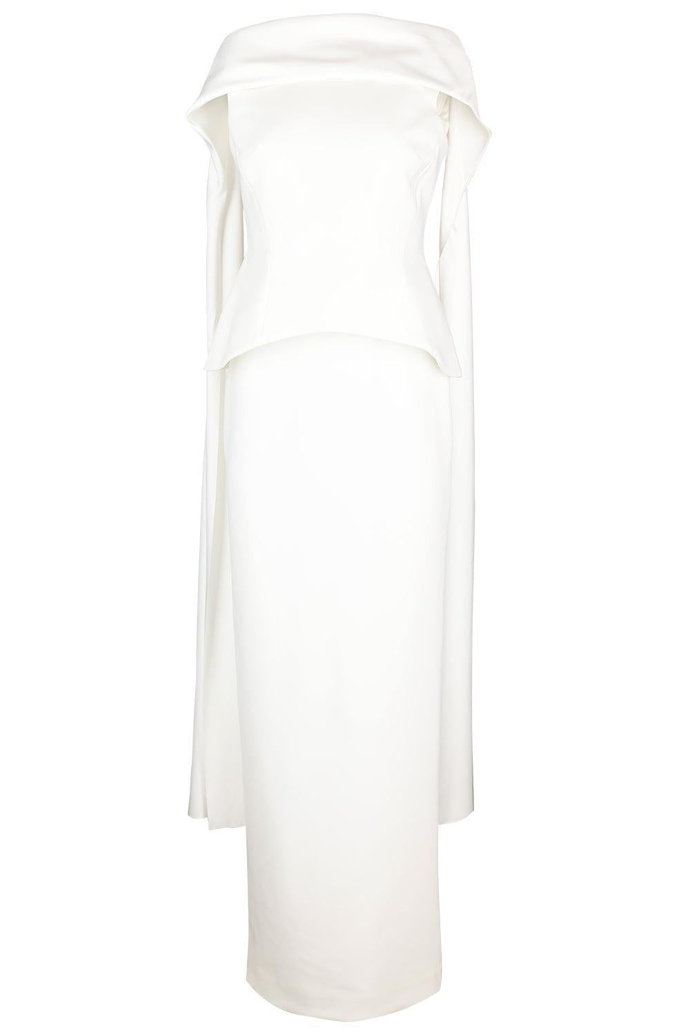 Annie Maxi Dress-CREAM-2-CLOTHINGDRESSGOWN-SOLACE LONDON