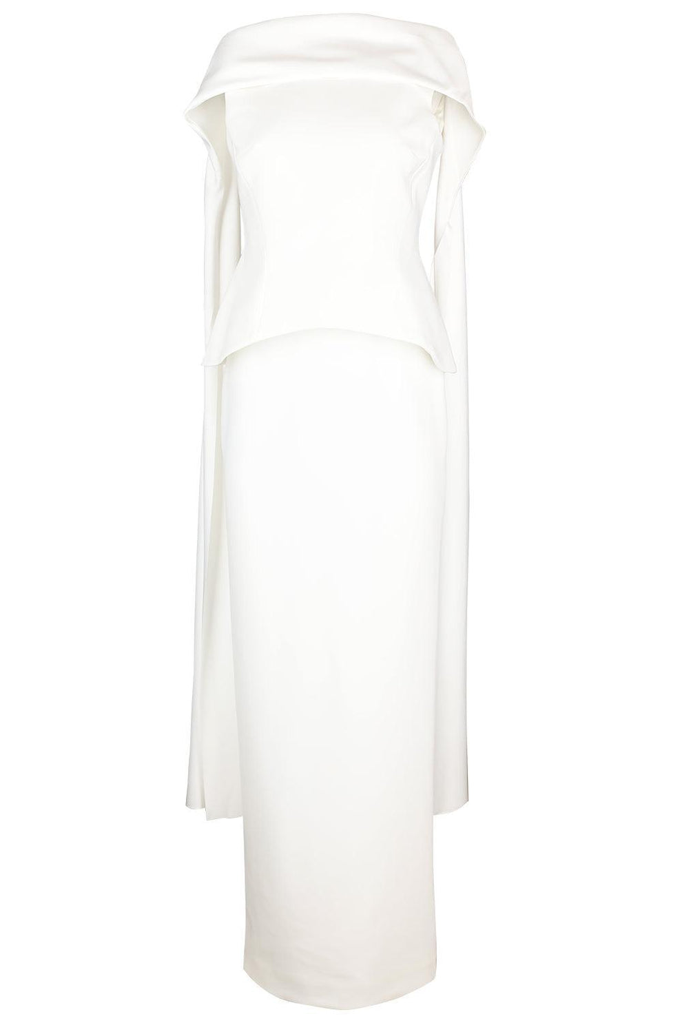 solace london cream dress The Demi Maxi Dress in Cream  Solace London