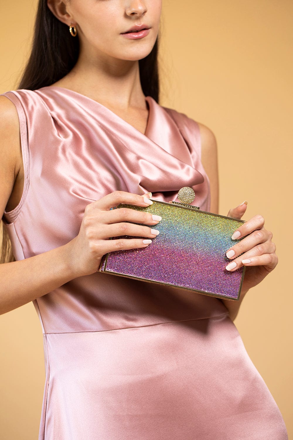 SOPHIA WEBSTER-Clara Box Clutch - Carnival-CRNVOMBR