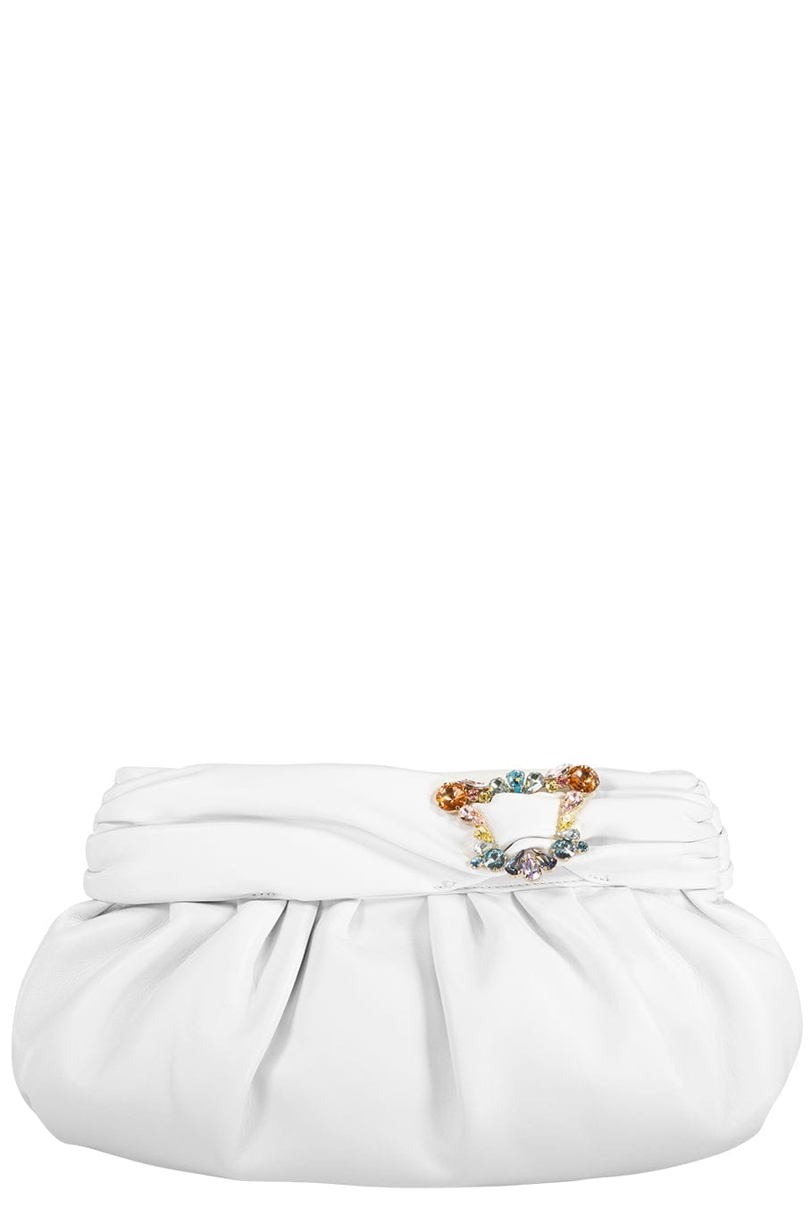 SOPHIA WEBSTER-Margaux Clutch - White-WHITE MULTI