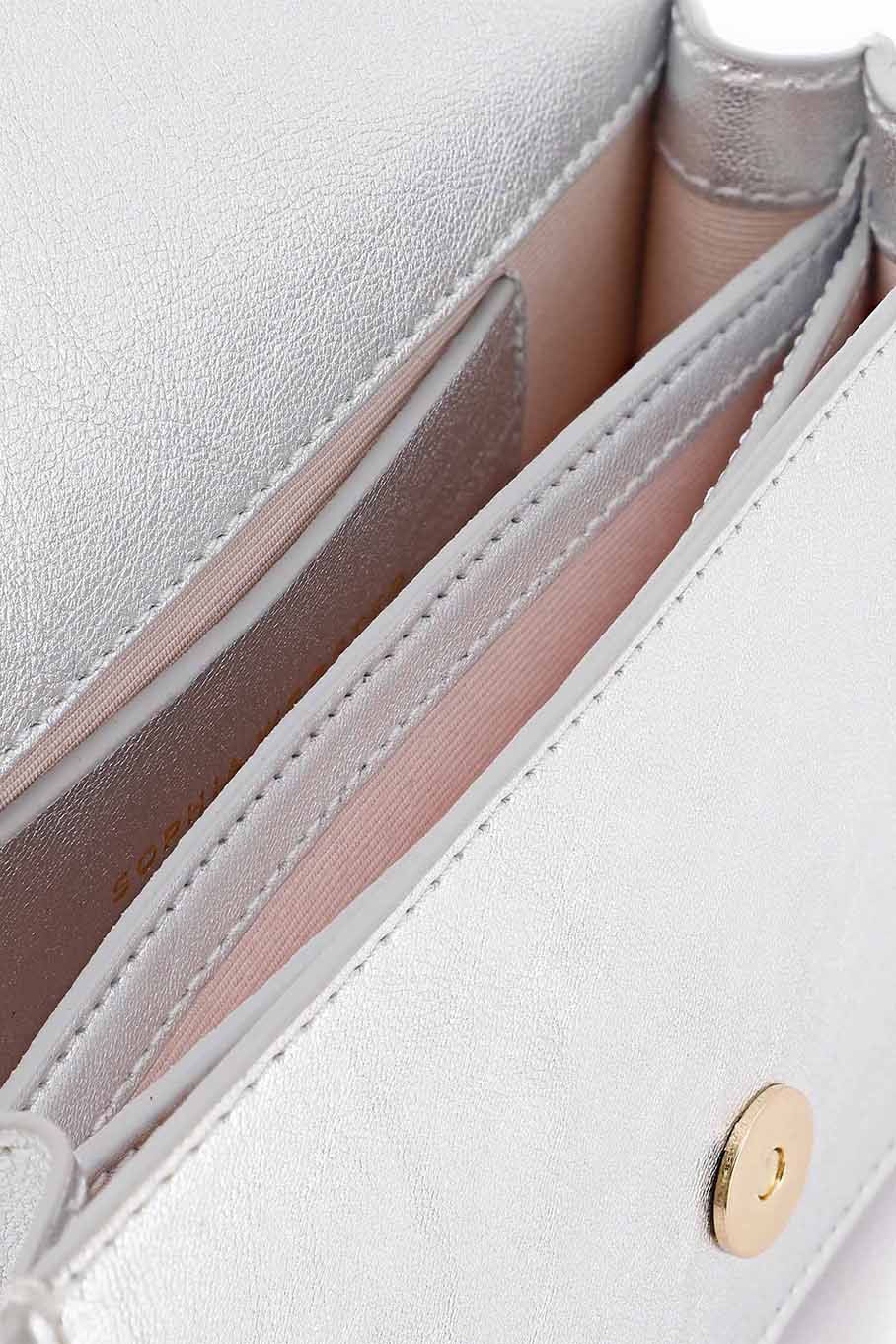 SOPHIA WEBSTER-Mariposa Mini Shoulder Bag - Silver-SILVER