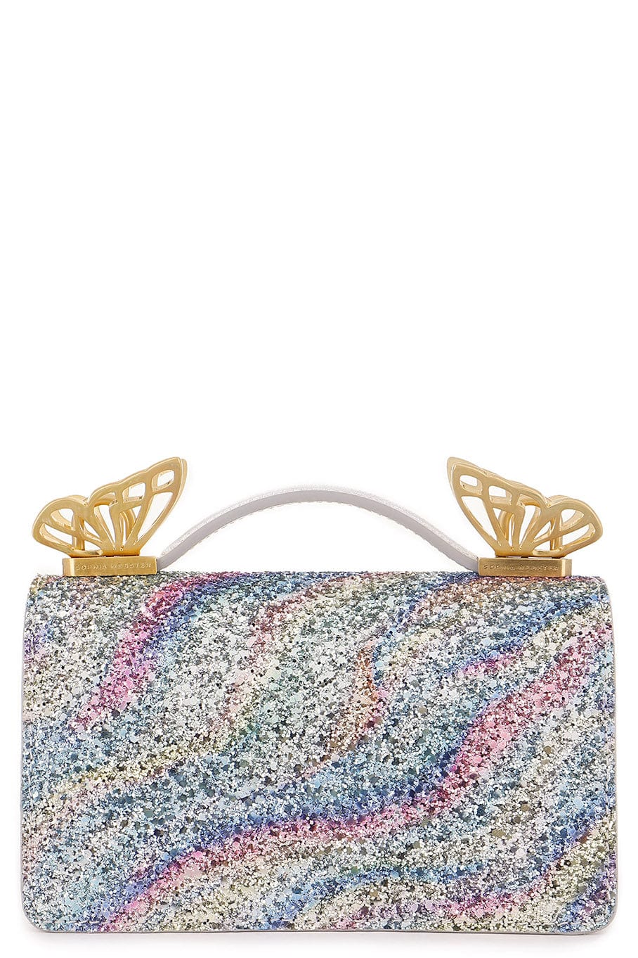 SOPHIA WEBSTER-Mariposa Mini Shoulder Bag - Glitter-WCGLITTR