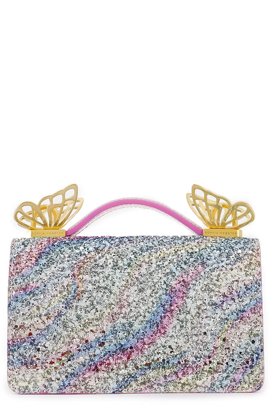 SOPHIA WEBSTER-Mariposa Mini Shoulder Bag - Glitter-WCGLITTR
