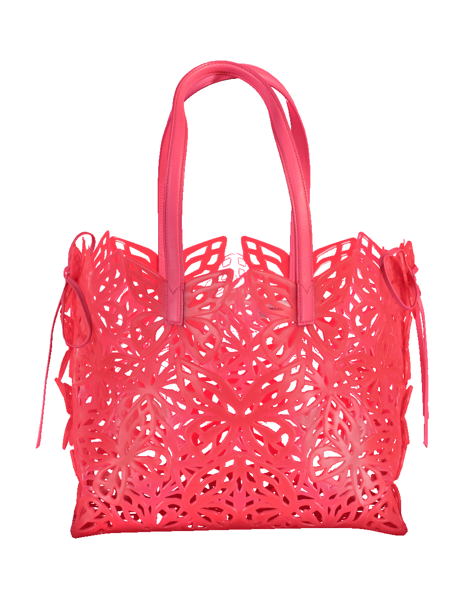 SOPHIA WEBSTER-Liara Jelly Tote-MAGENTA