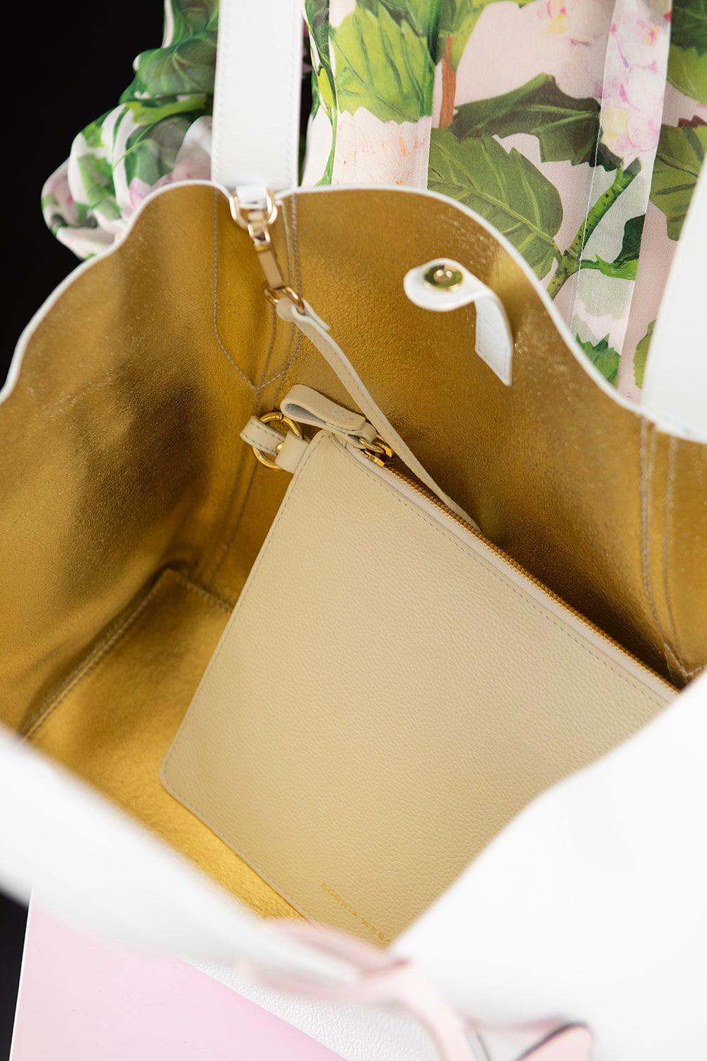 SOPHIA WEBSTER-Hola Tote-WHITE