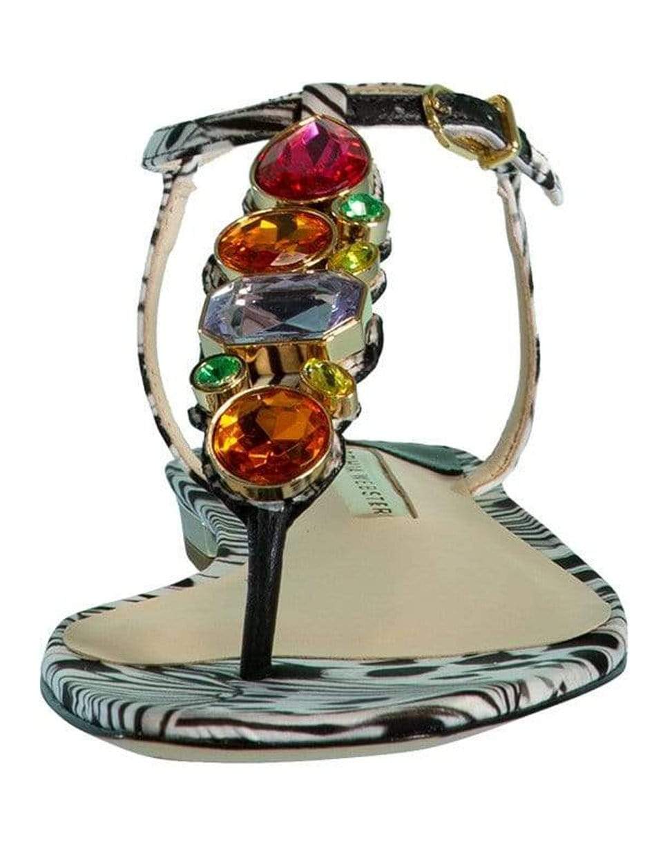 SOPHIA WEBSTER-Ritzy Flat Sandal-