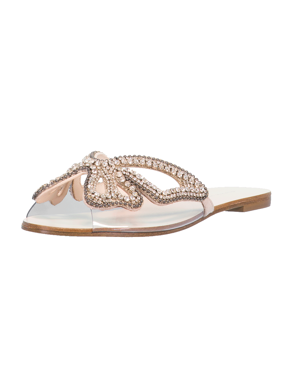 SOPHIA WEBSTER-Madame Butterfly Crystal Slide-