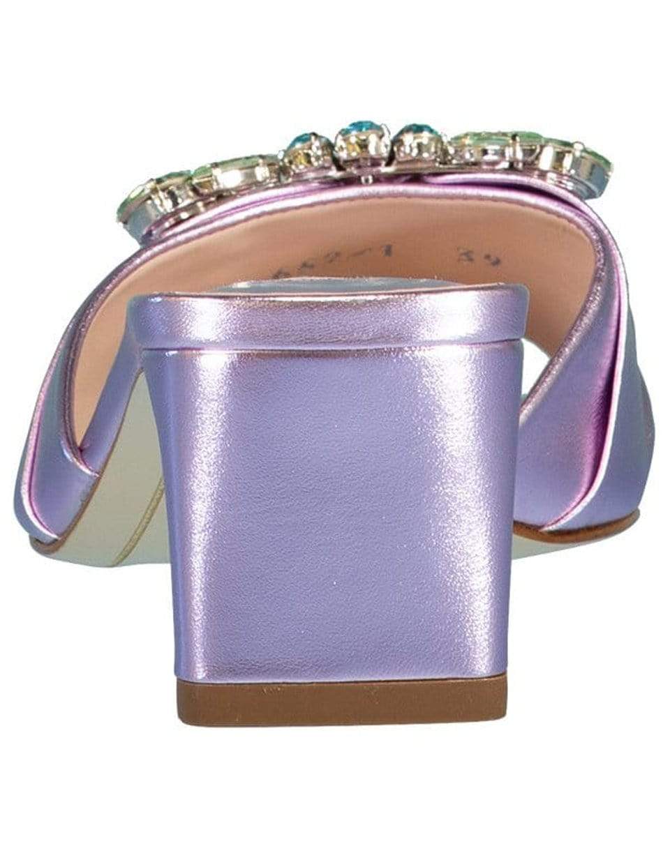 SOPHIA WEBSTER-Lilac Mint Margaux Jeweled Mule-