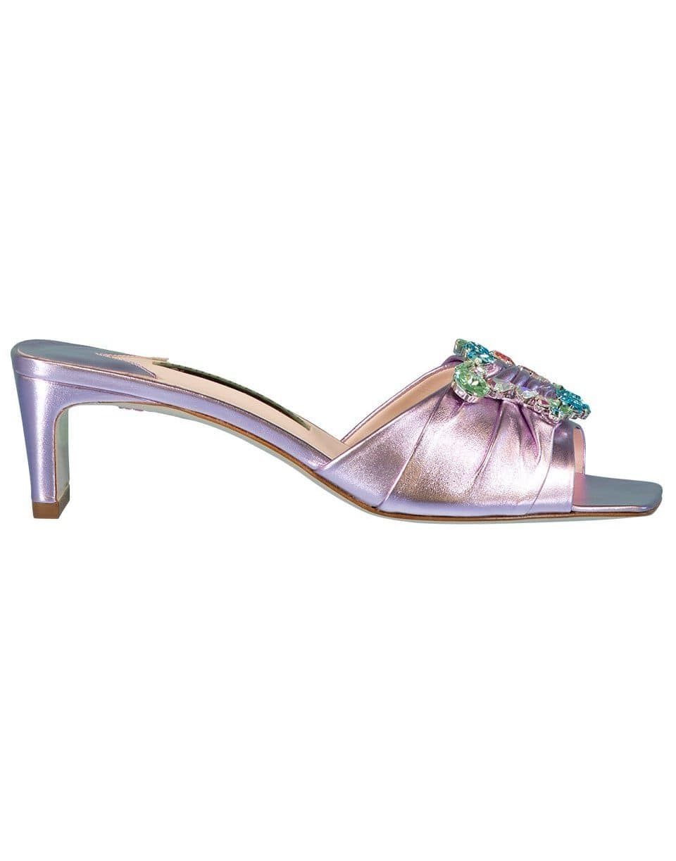 SOPHIA WEBSTER-Lilac Mint Margaux Jeweled Mule-