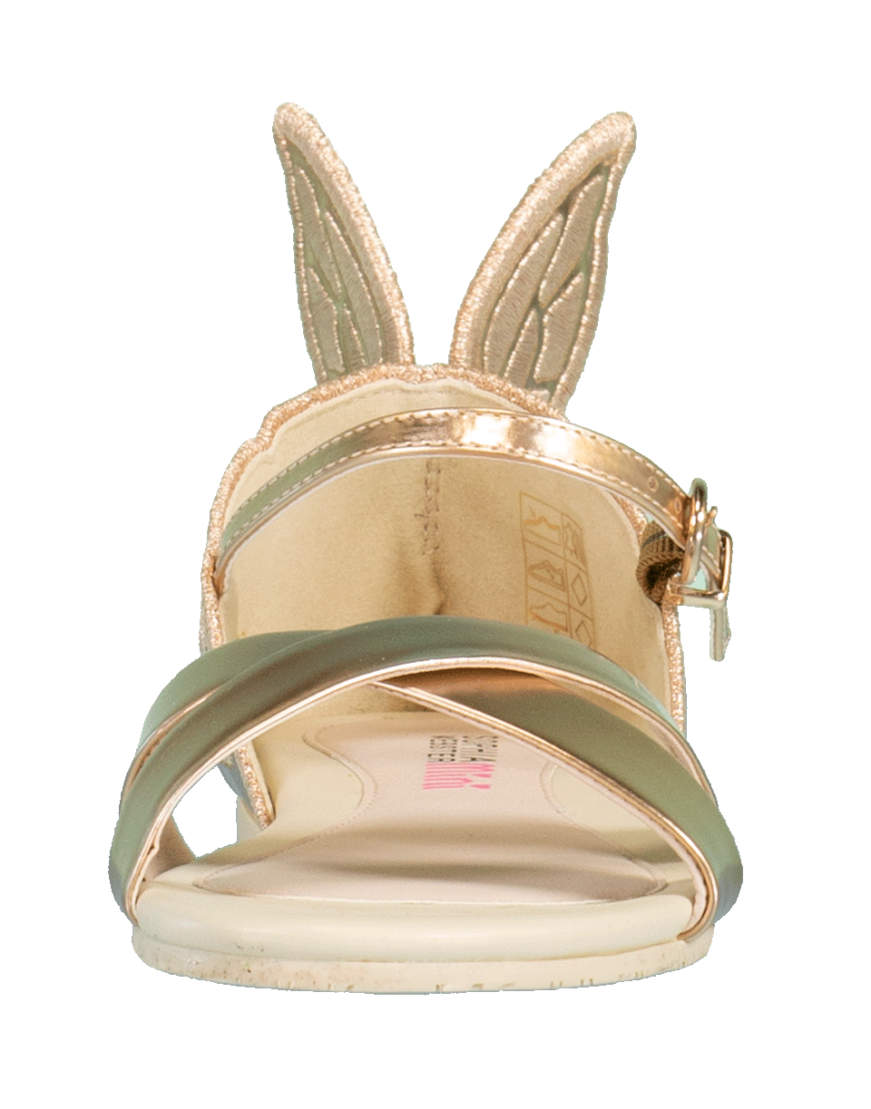SOPHIA WEBSTER-Chiara Embroidery Junior Sandal-ROSE GOLD
