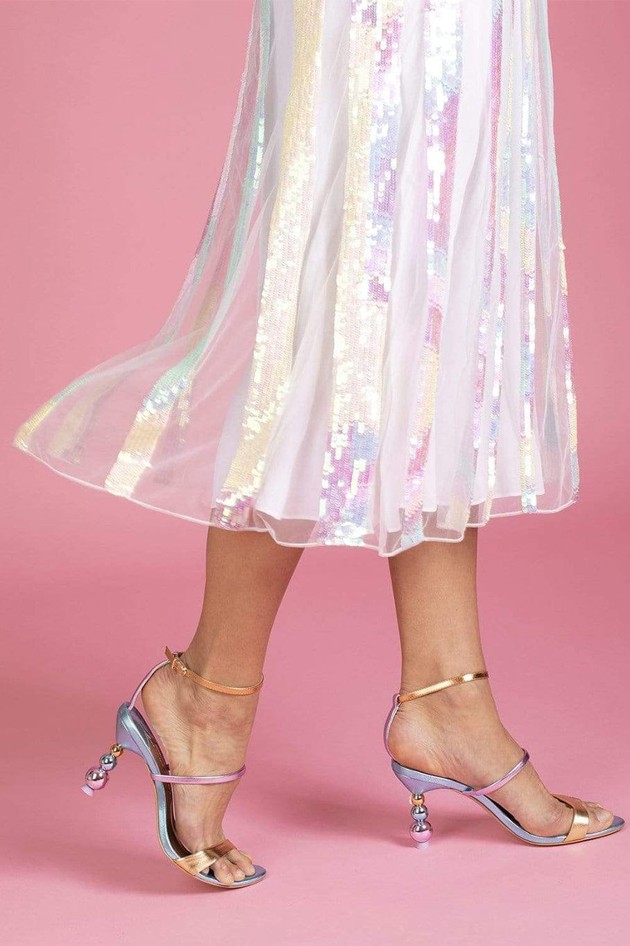 SOPHIA WEBSTER-Rosalind Pearl Sandal-