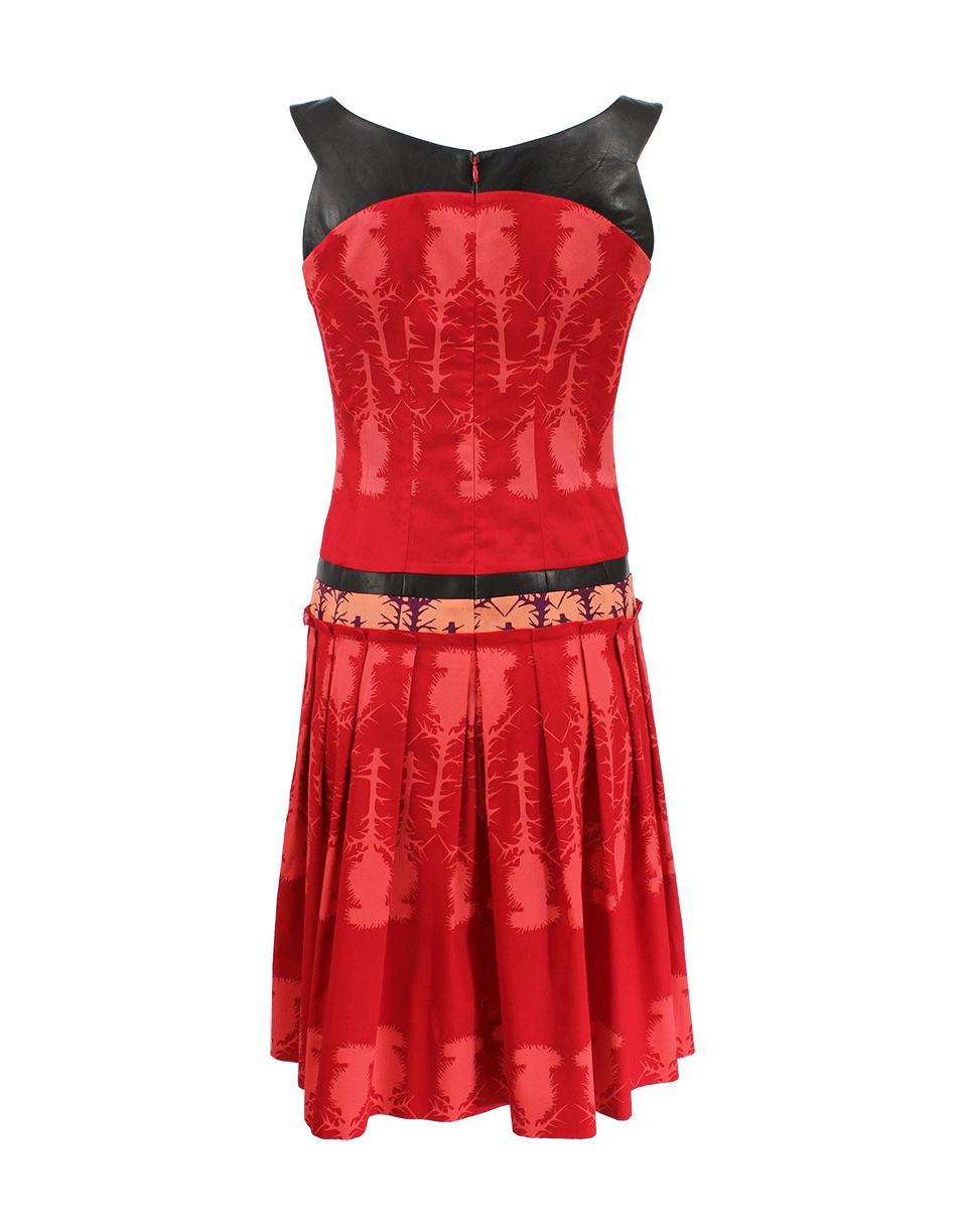 SOPHIE THEALLET-Boatneck Print Dress-