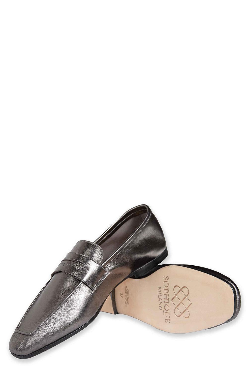 Essenziale Loafers - Anthracite-ANTHRACITE-36-SHOEFLAT SHOE-SOPHIQUE