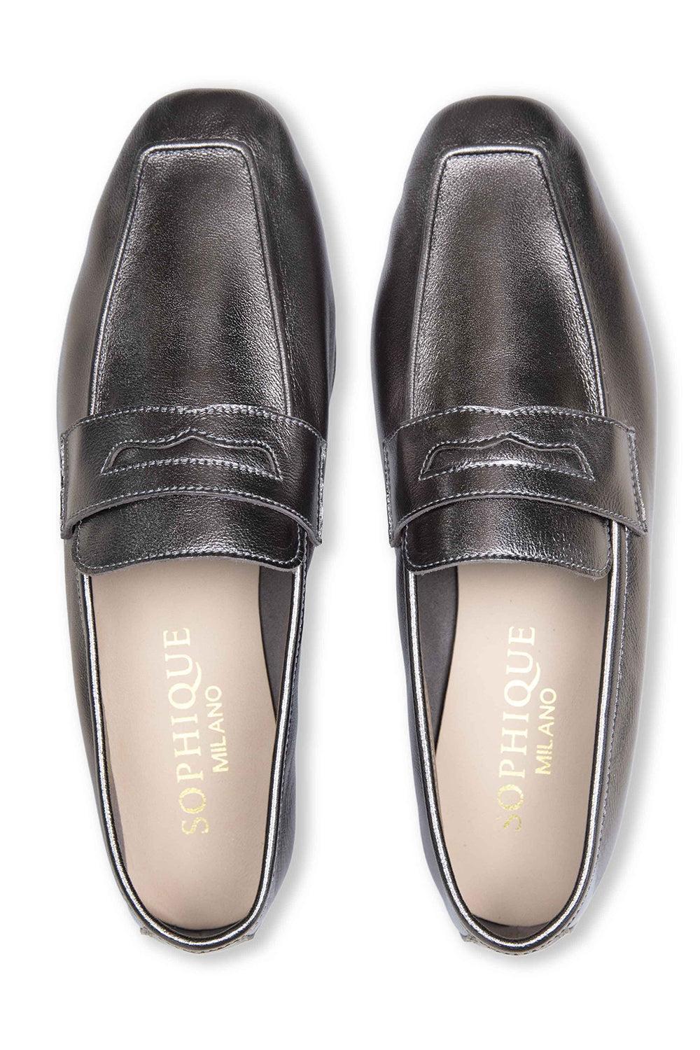 Essenziale Loafers - Anthracite-ANTHRACITE-36-SHOEFLAT SHOE-SOPHIQUE
