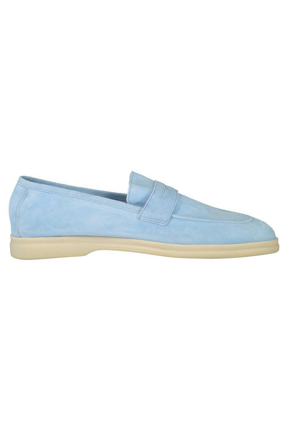  Essenziale Suede Loafer - Baby Blue-BABY BLUE-36-SHOEFLAT SHOE-SOPHIQUE 