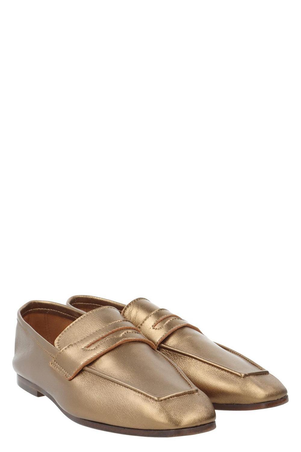 Essenziale Loafers - Bronze-BRONZE-36-SHOEFLAT SHOE-SOPHIQUE