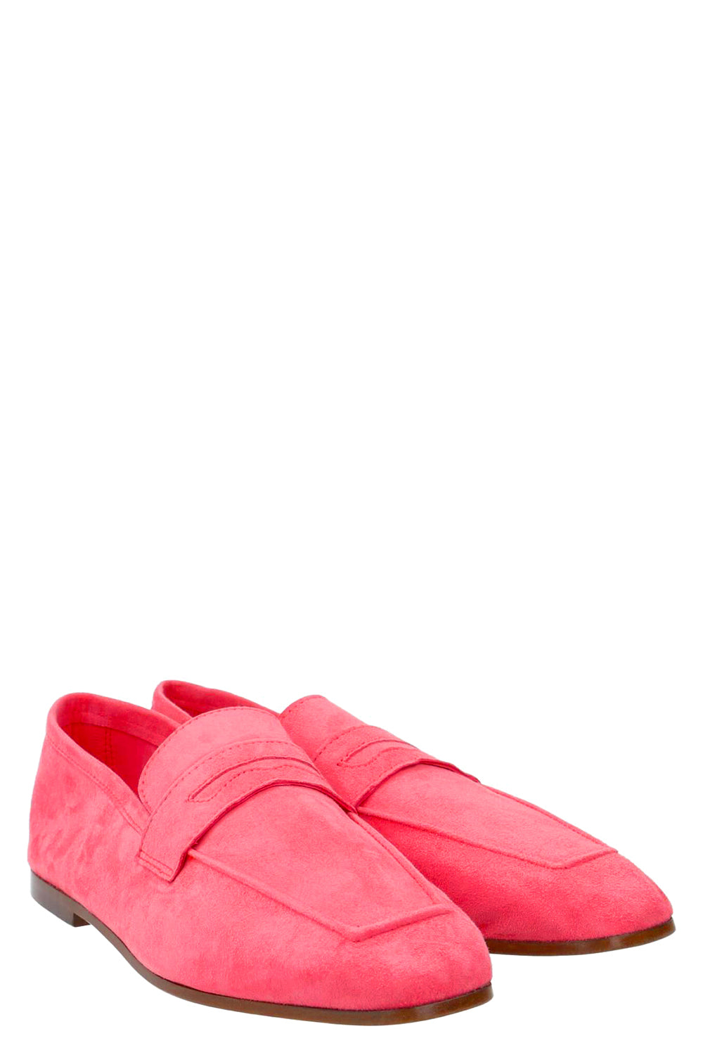 Essenziale Suede Loafer - Coral-CORAL-36-SHOEFLAT SHOE-SOPHIQUE