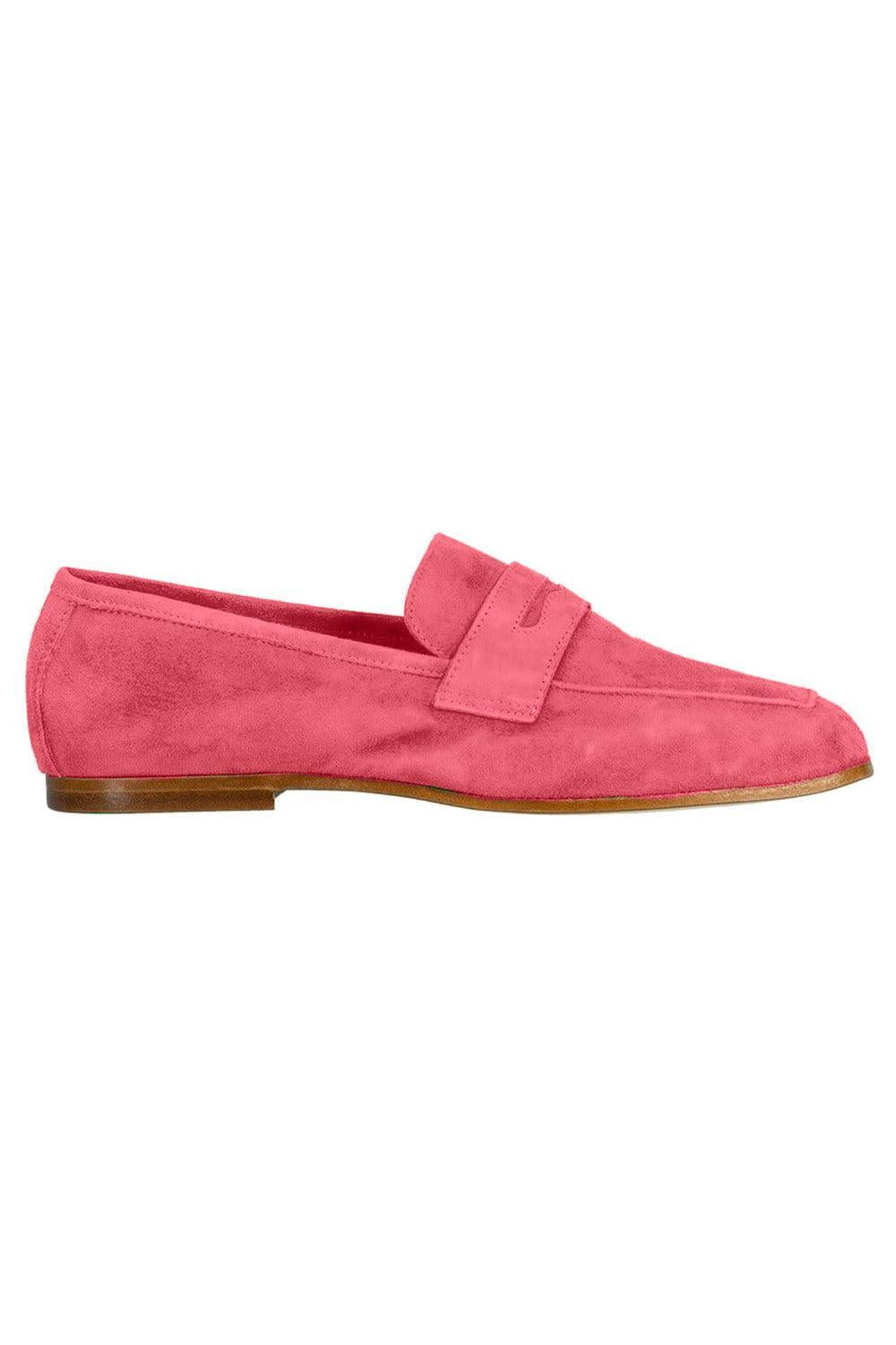 Essenziale Suede Loafer - Coral-CORAL-36-SHOEFLAT SHOE-SOPHIQUE
