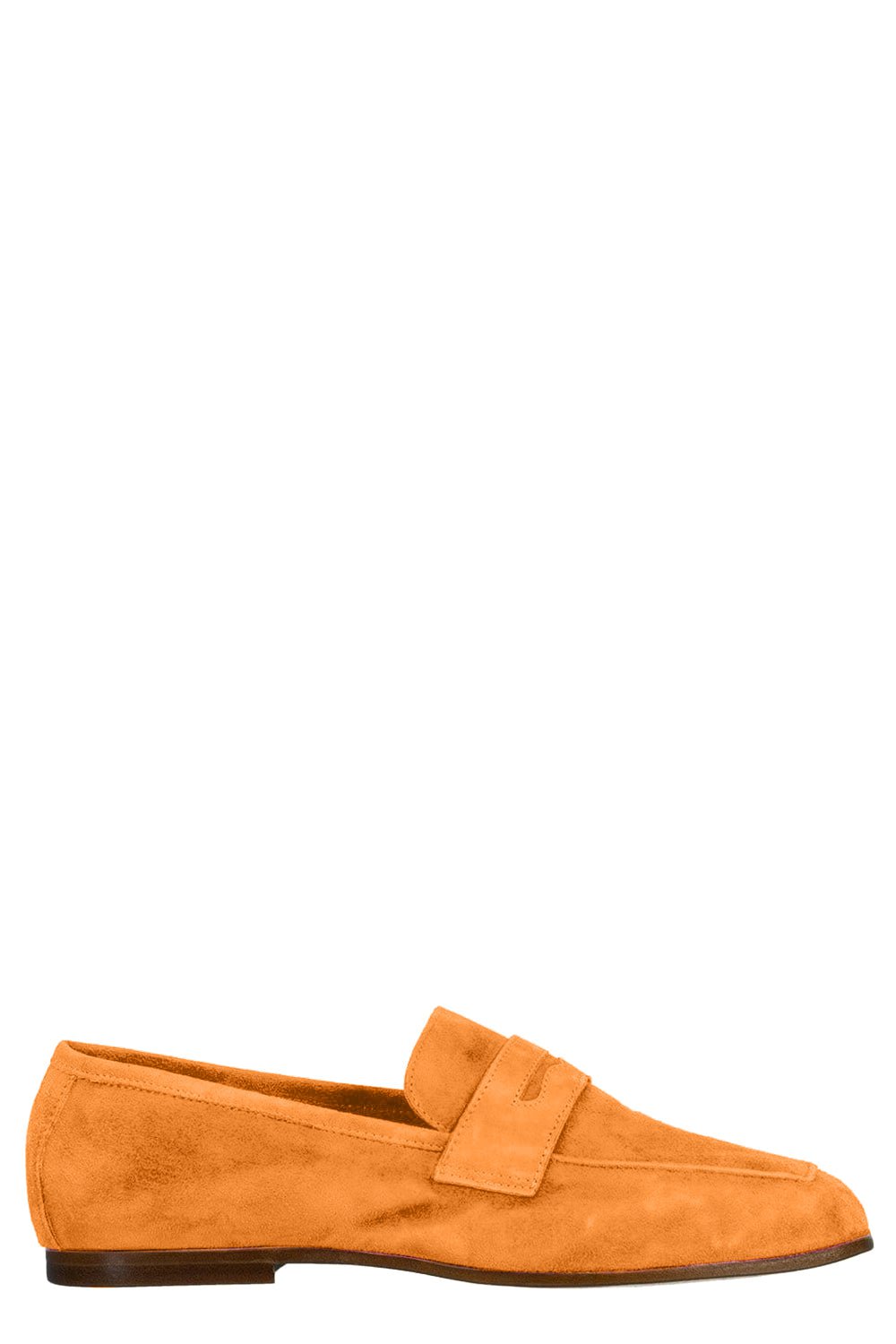 SOPHIQUE-Essenziale Suede Loafer - Orange-