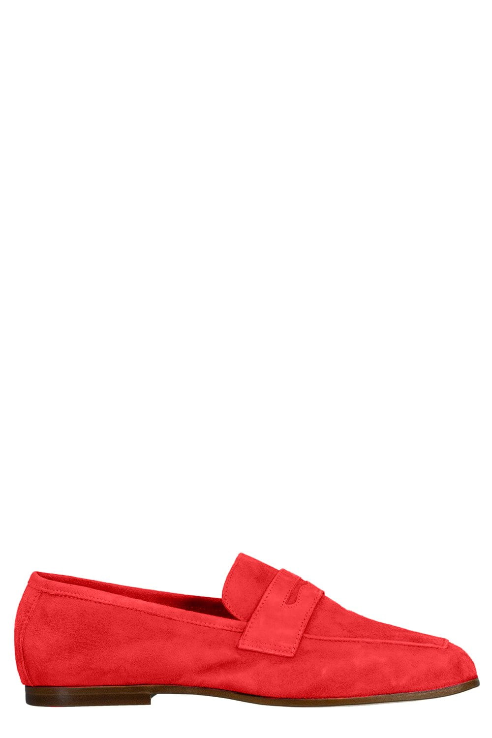 SOPHIQUE-Essenziale Suede Loafer - Red-