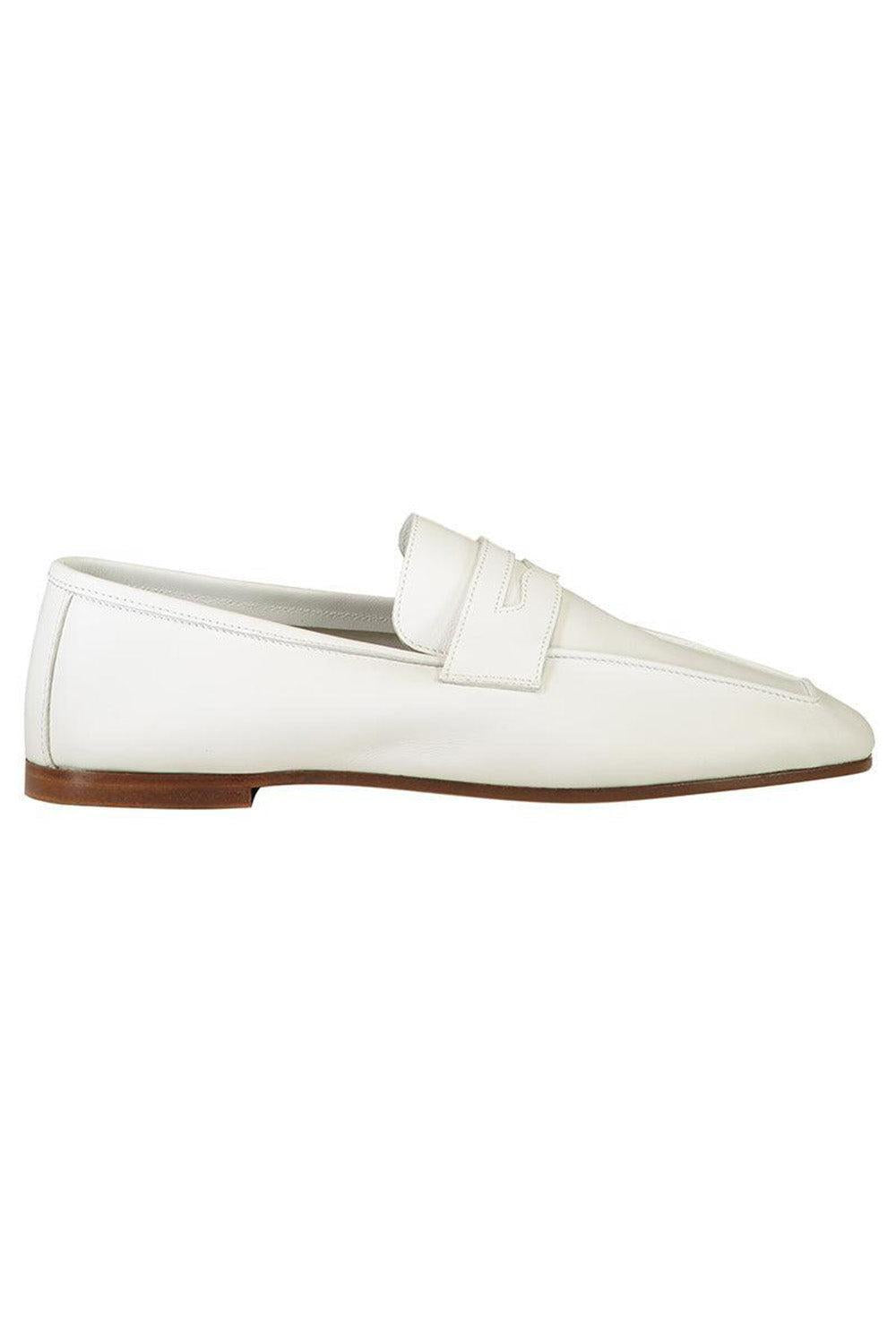 Essenziale Loafers - White-WHITE-36-SHOEFLAT SHOE-SOPHIQUE