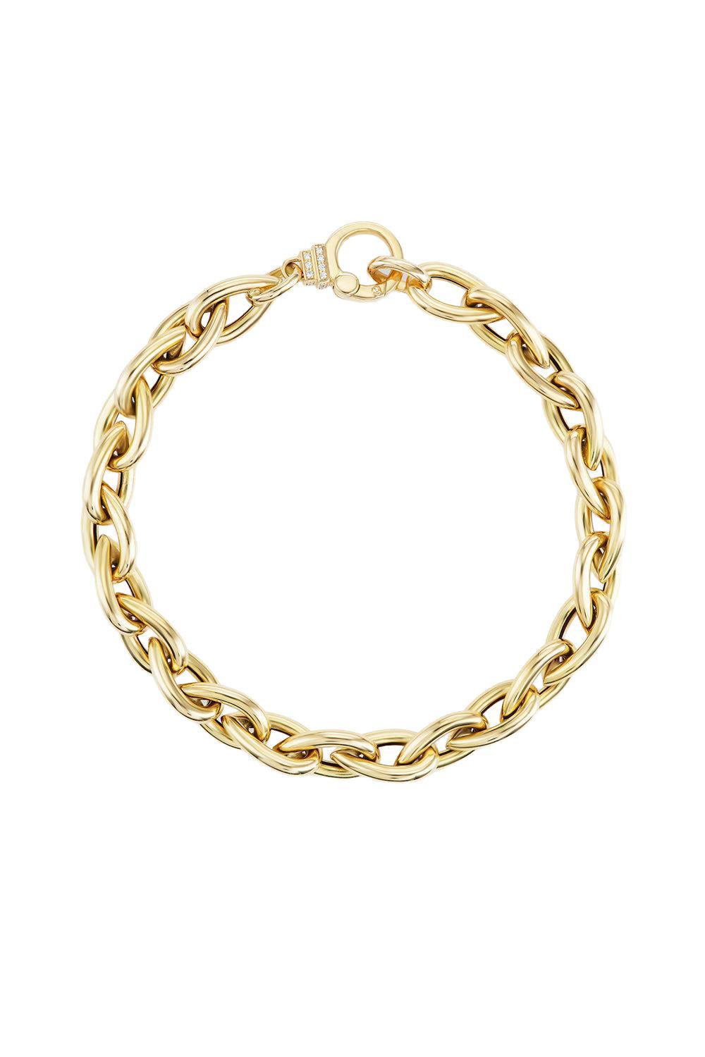 Teardrop Chain Bracelet-YELLOW GOLD-6.5-JEWELRYFINE JEWELBRACELET O-SORELLINA