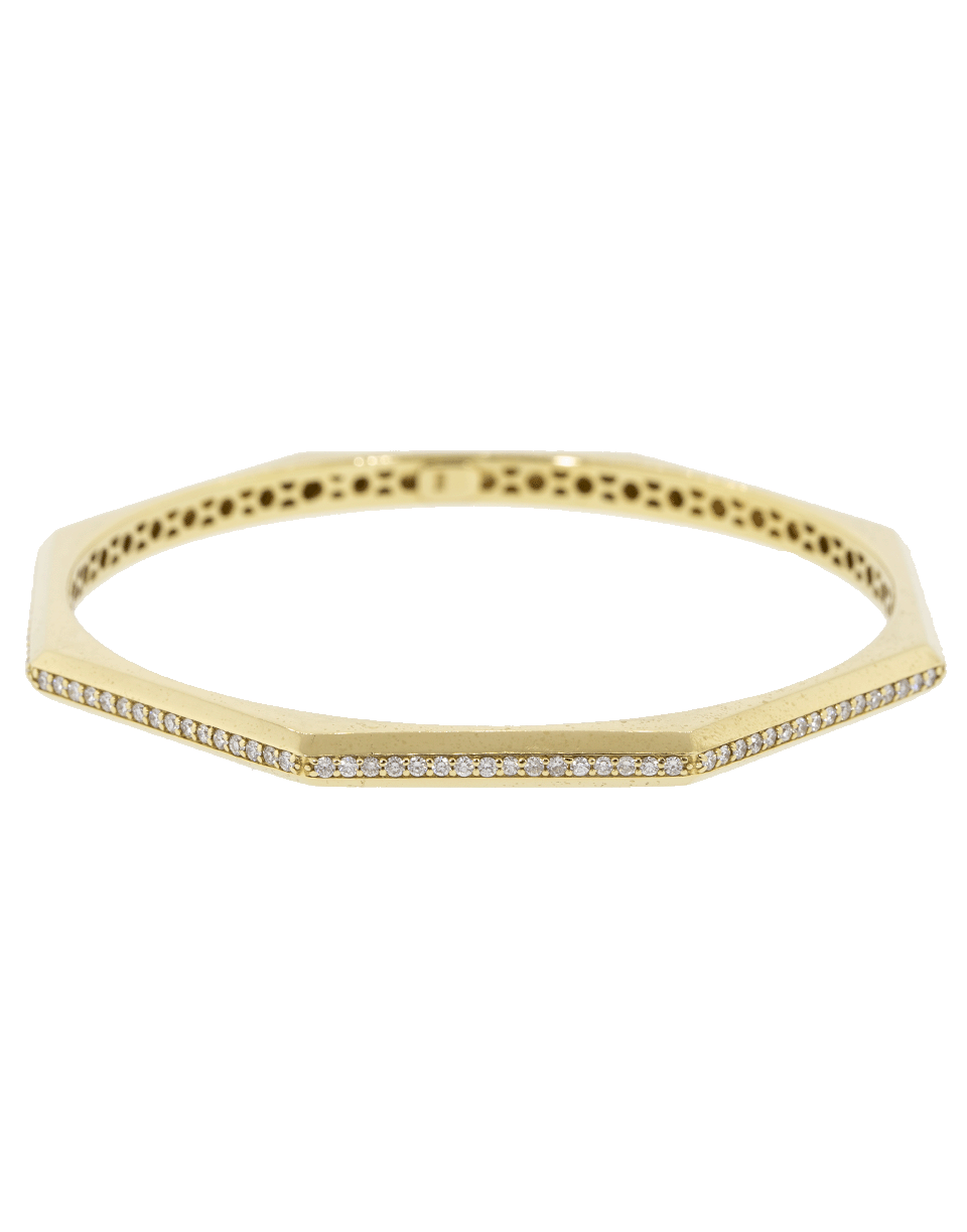SORELLINA-Otto Diamond Bangle-YELLOW GOLD