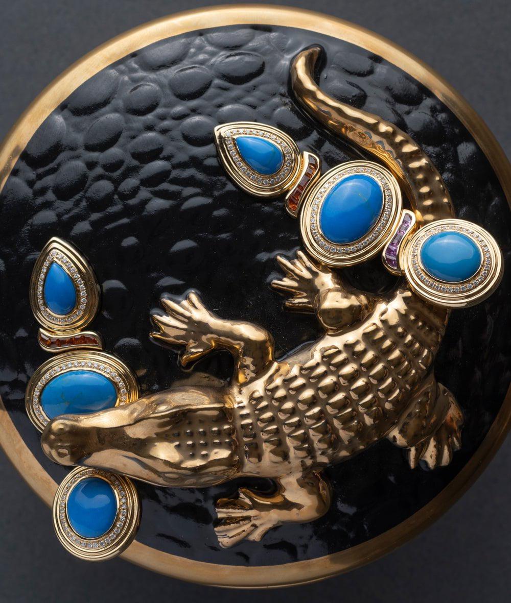 SORELLINA-Amalfi Drop Earrings-YELLOW GOLD