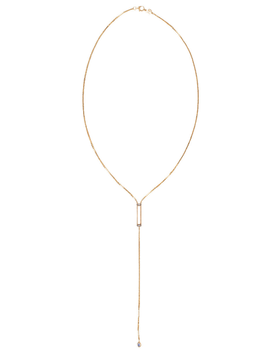 SORELLINA-Otto Lariat Necklace-YELLOW GOLD