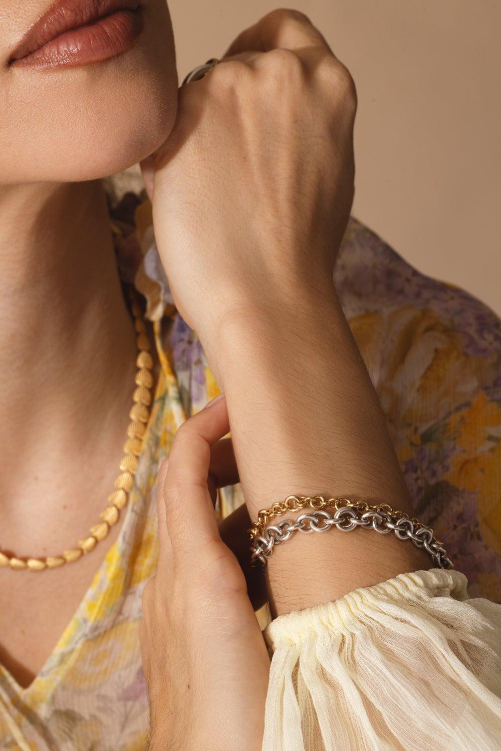 SPINELLI KILCOLLIN-Helio YG Chain Bracelet-YELLOW GOLD