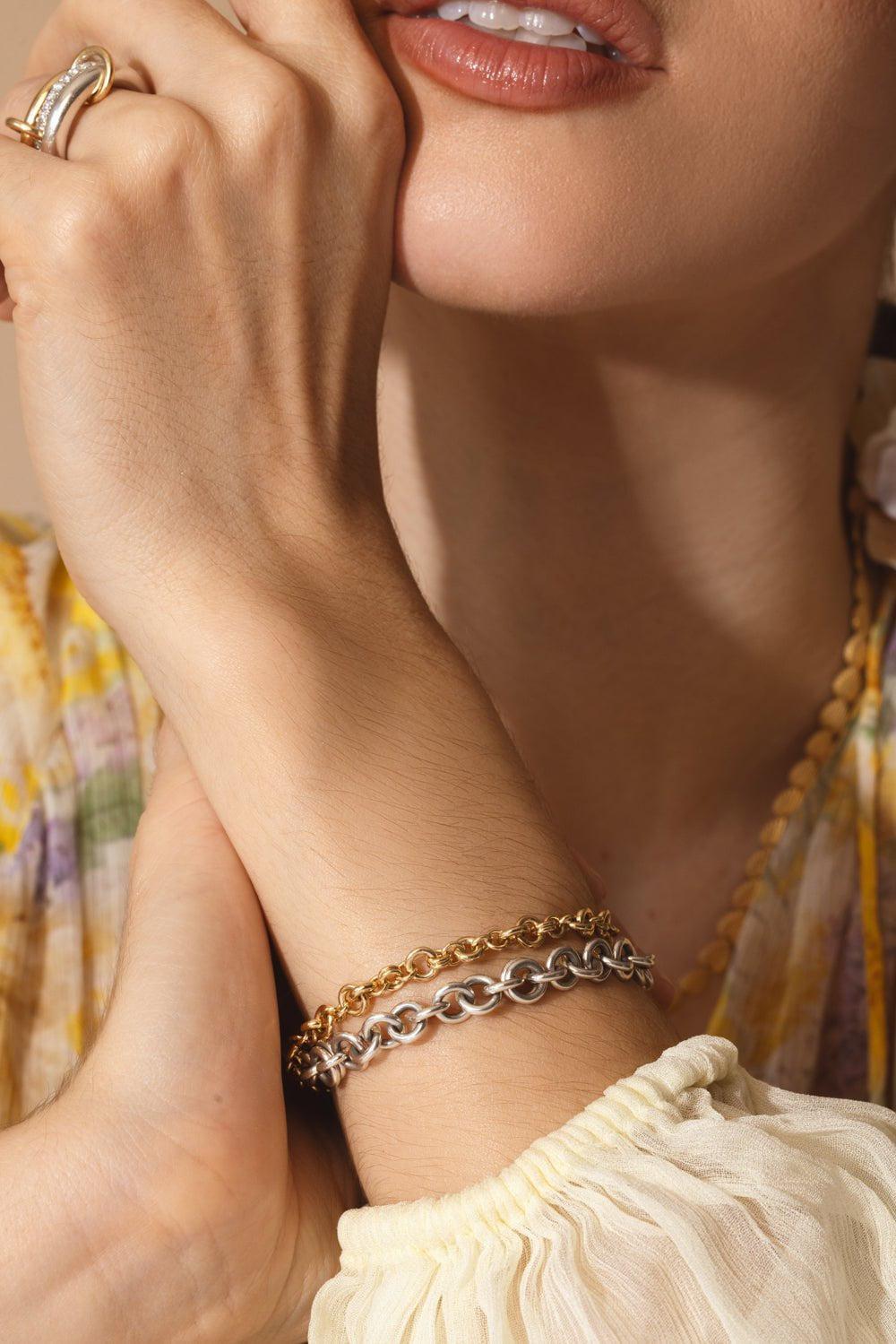 SPINELLI KILCOLLIN-Helio YG Chain Bracelet-YELLOW GOLD