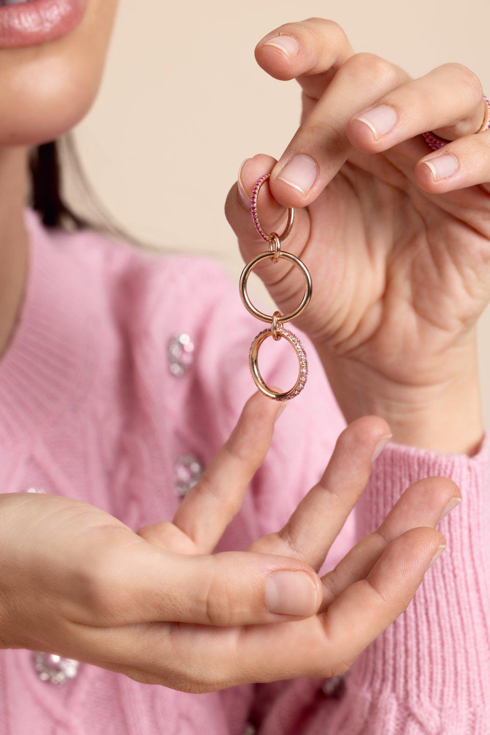 Norah Three Link Ring - Rose Gold | SPINELLI KILCOLLIN – Marissa