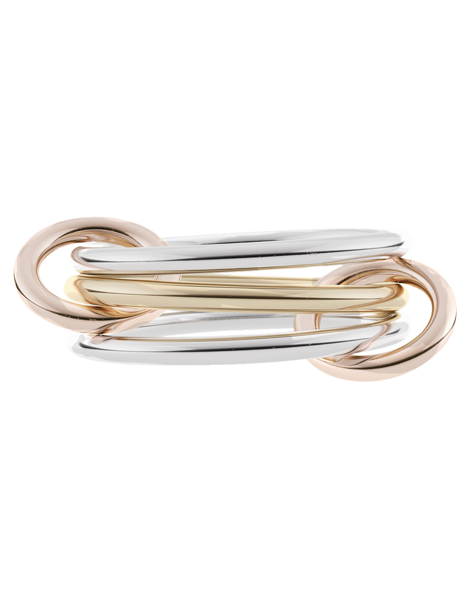 SPINELLI KILCOLLIN-Three Linked Solarium Silver Rings-SILVER