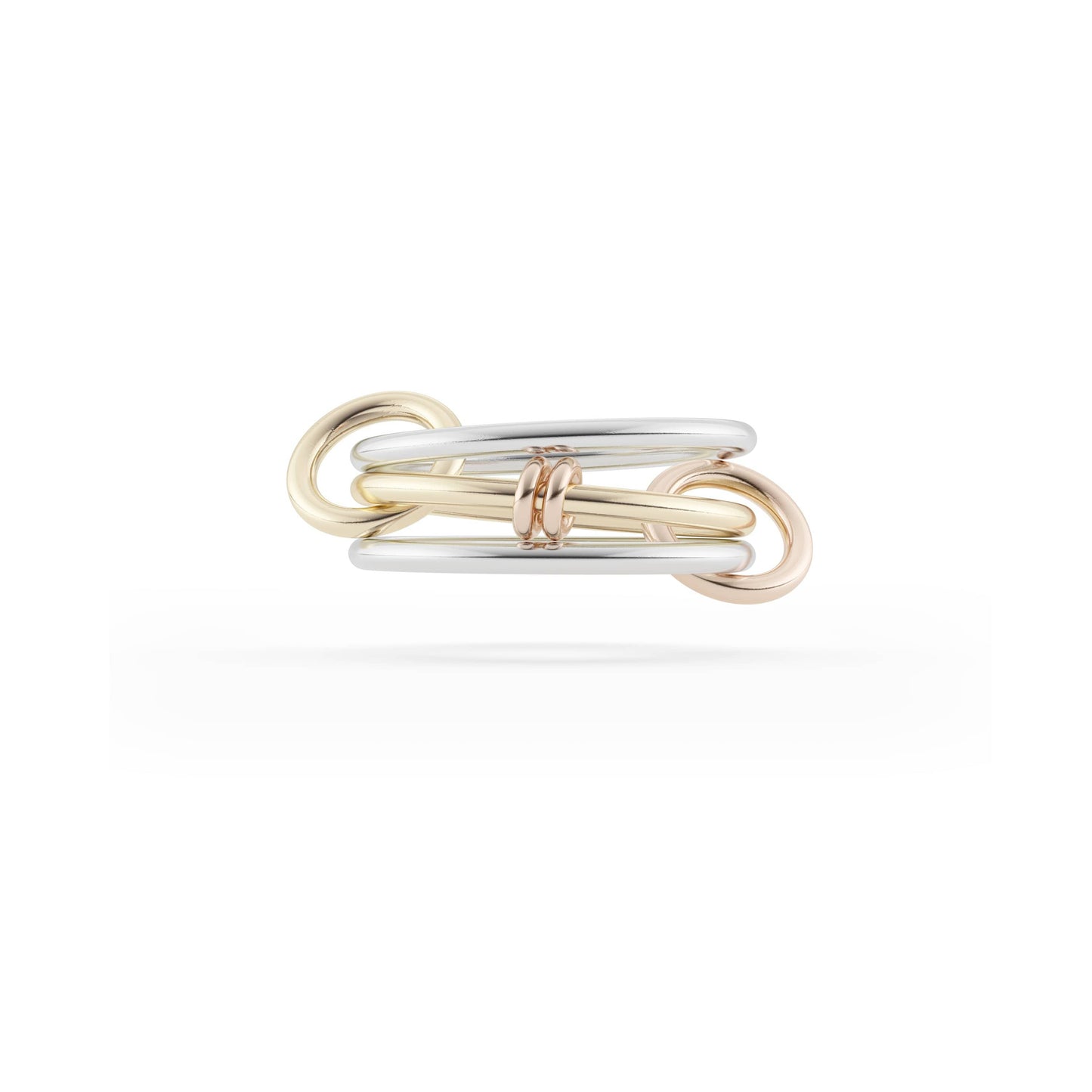 SPINELLI KILCOLLIN-Acacia Three Link Silver Rings-SILVER