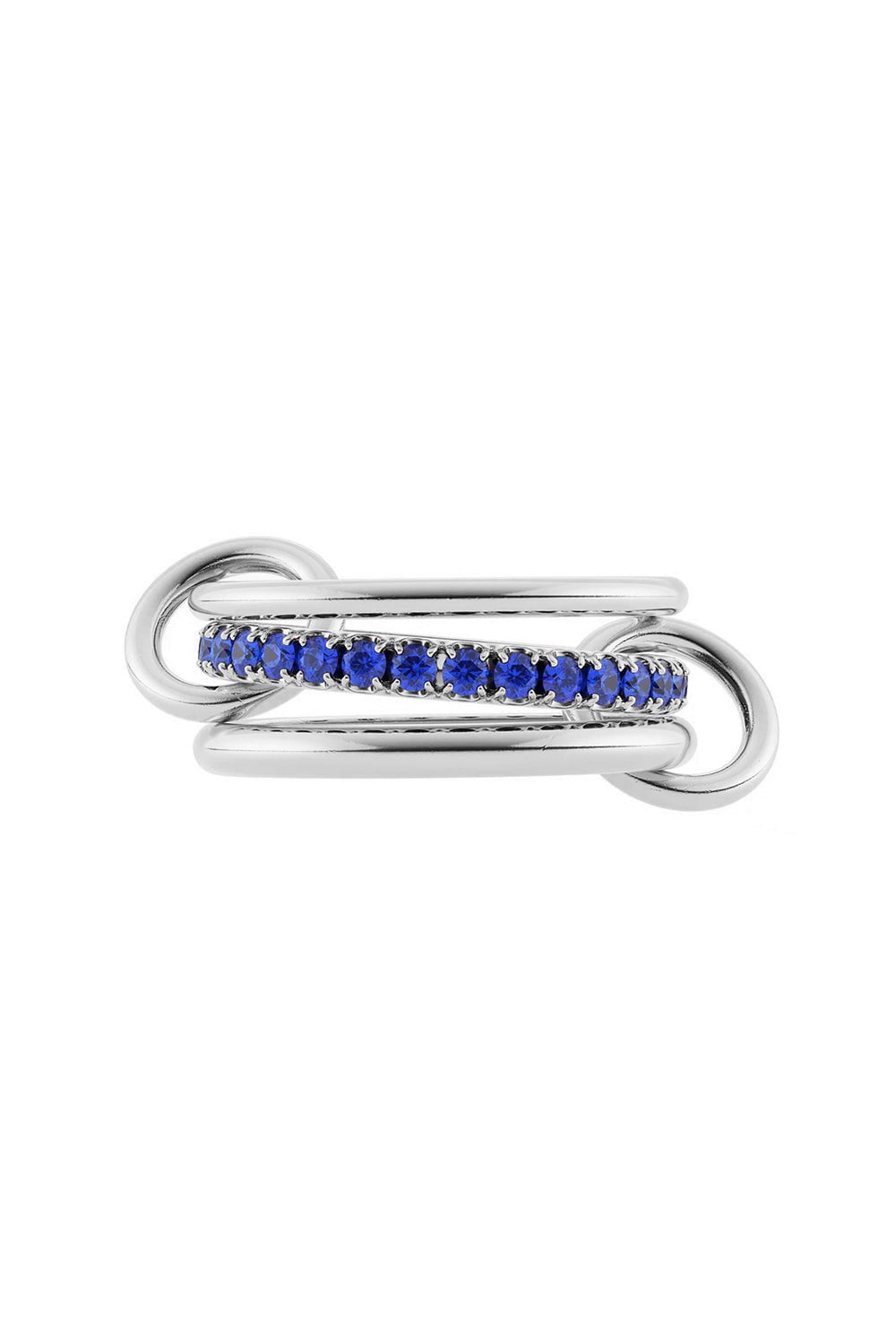 SPINELLI KILCOLLIN-Petunia Bleu Three Link Ring-