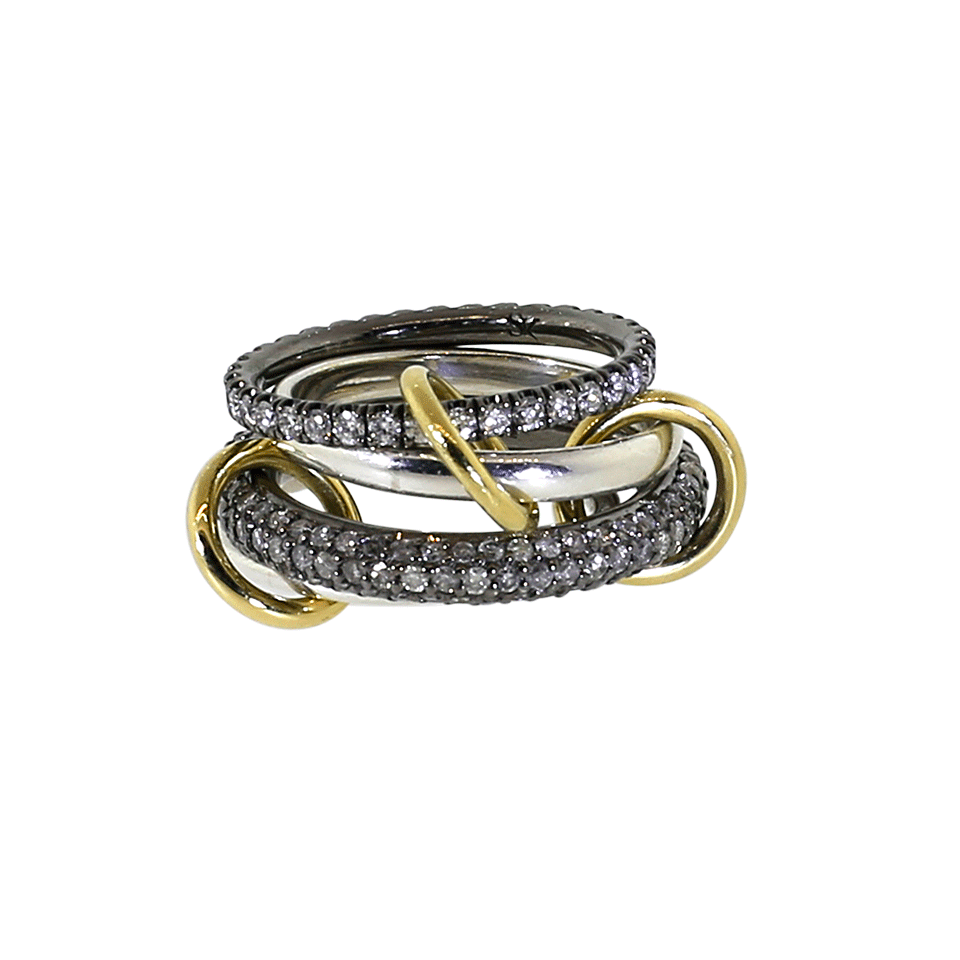 SPINELLI KILCOLLIN-Vega 4 Linked Rings-SILVER