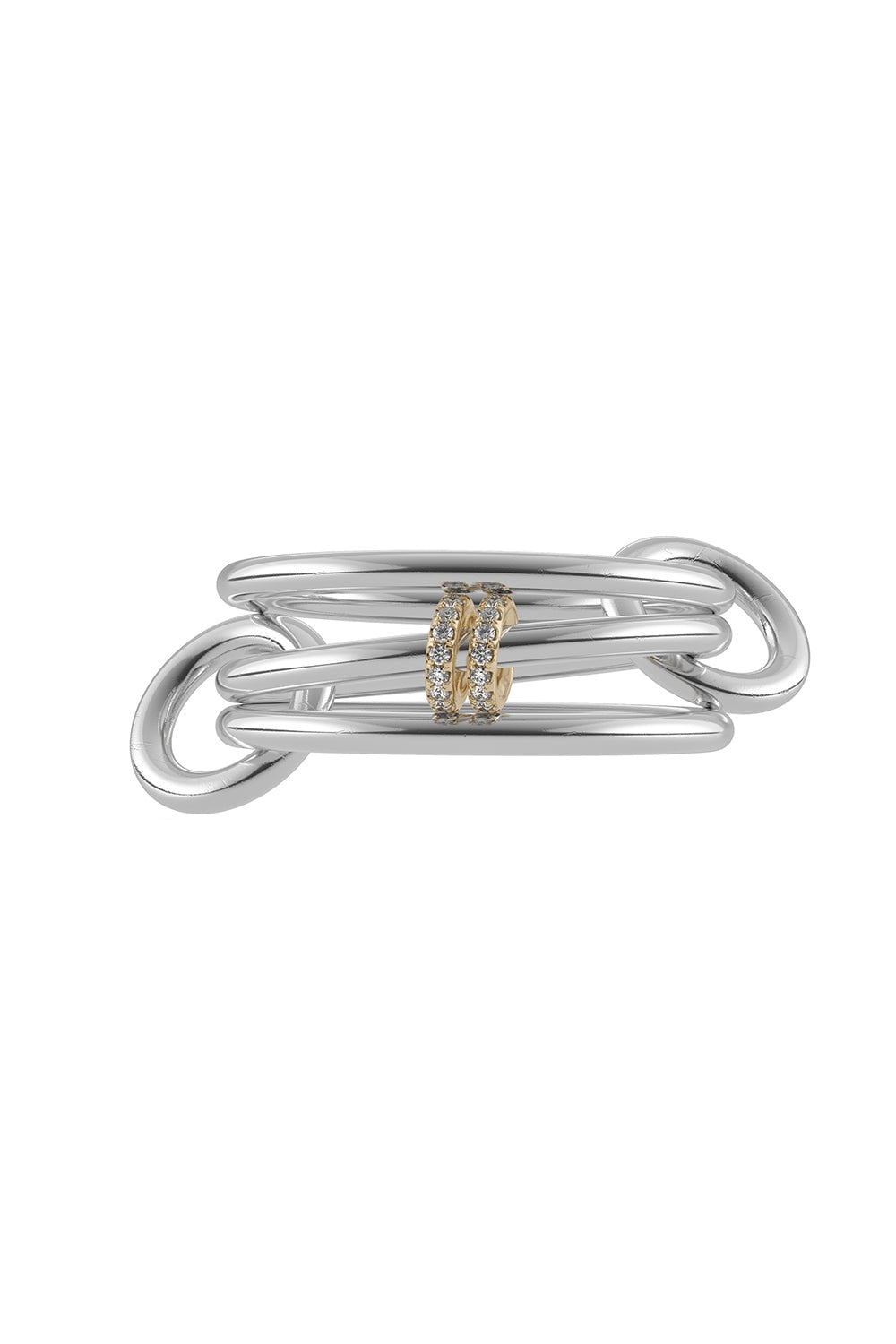 SPINELLI KILCOLLIN-Acacia SG Gris Three Link Ring-SILVER