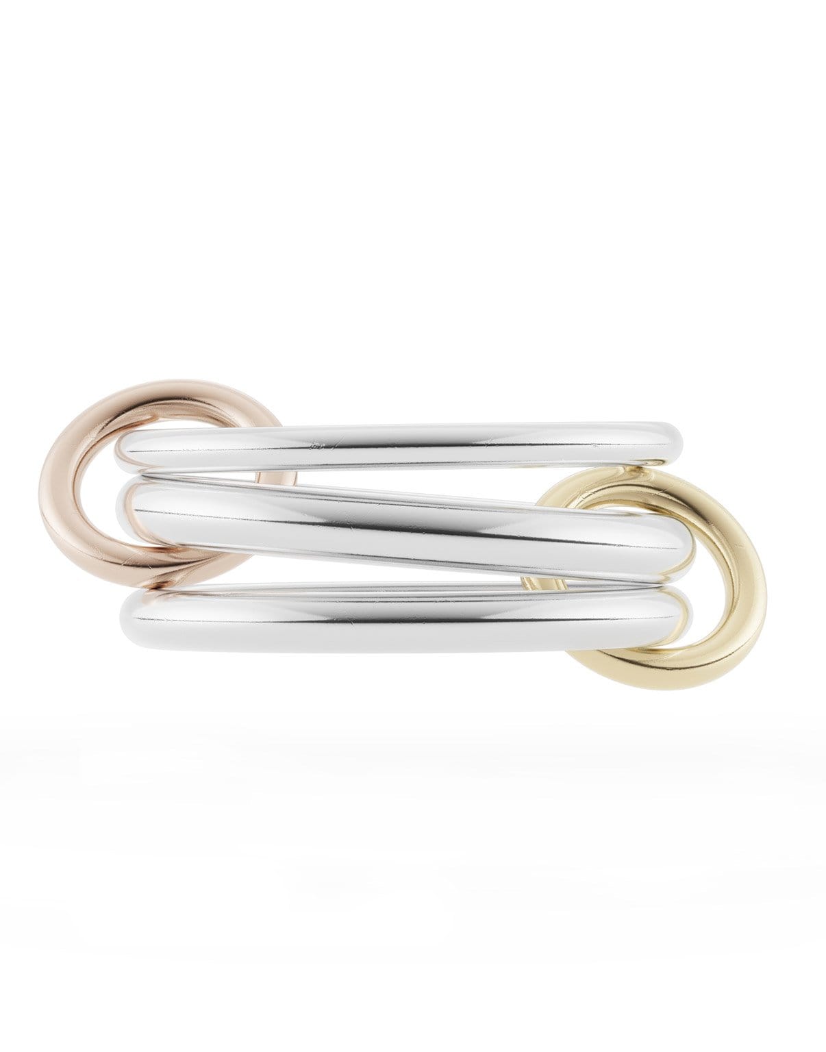 SPINELLI KILCOLLIN-Daphne Silver 3 Link Rings-SILVER