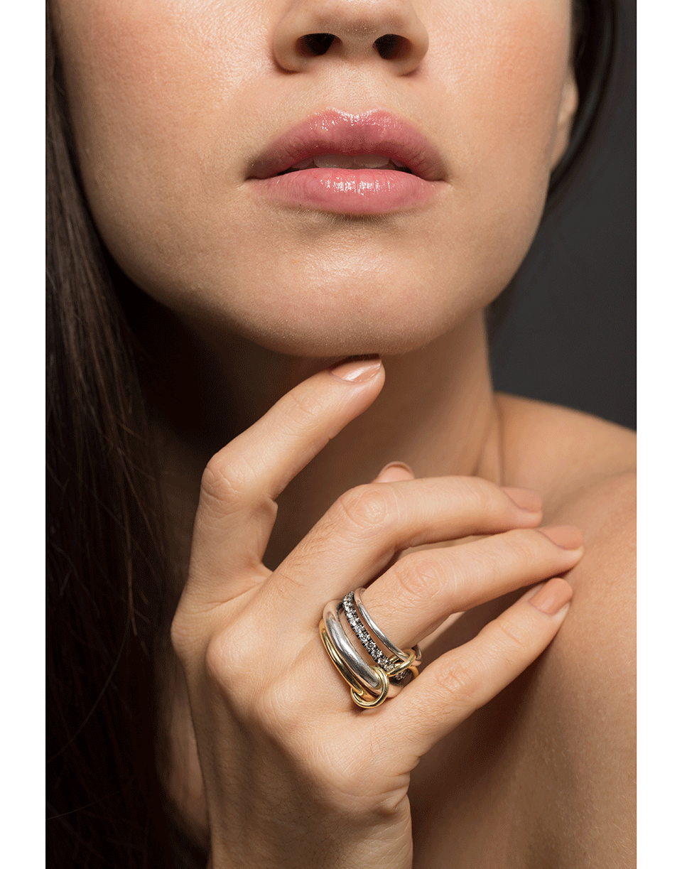 SPINELLI KILCOLLIN-Four Link Janssen Rings-SILVER