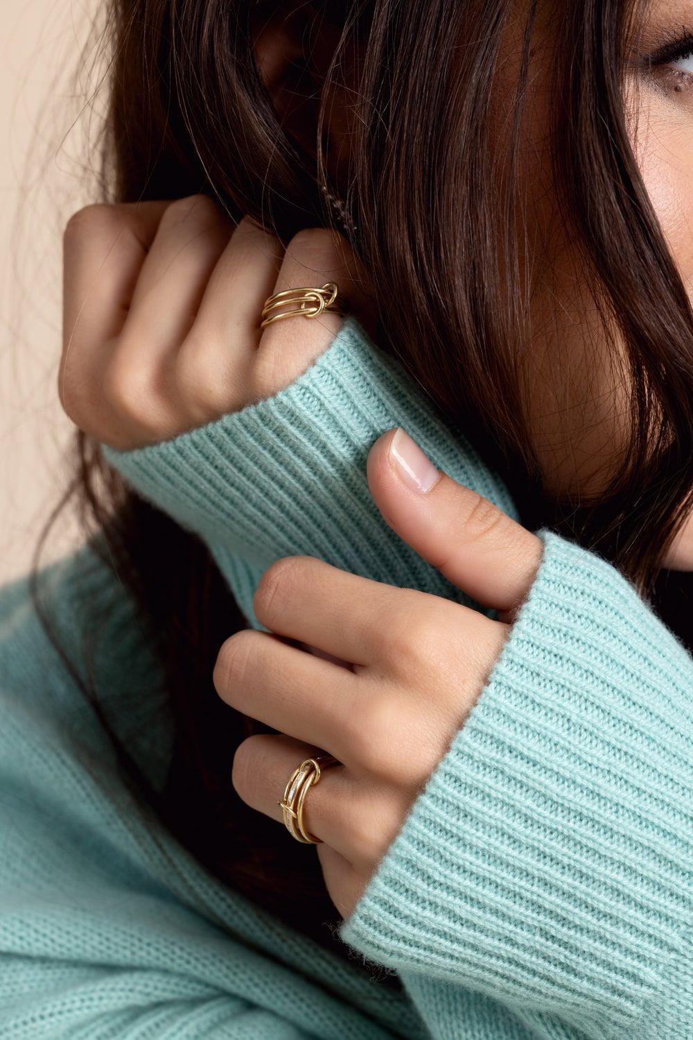 SPINELLI KILCOLLIN-Cyllene Three Link Ring-
