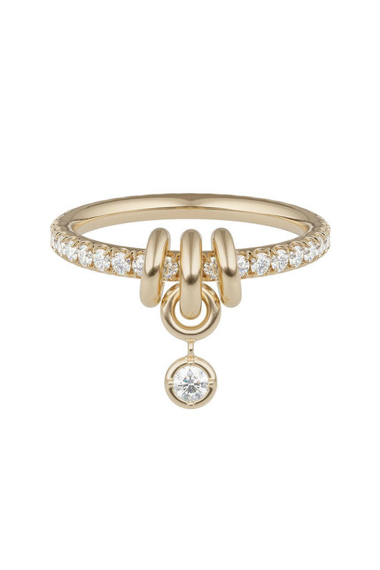 Diamond Pave Pia YG Ring-YELLOW GOLD-6.5-JEWELRYFINE JEWELRING-SPINELLI KILCOLLIN