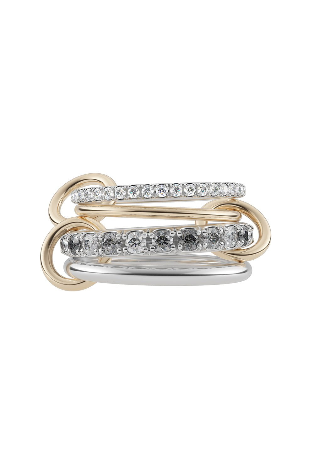 SPINELLI KILCOLLIN-Arla Four Link Ring-YELLOW GOLD
