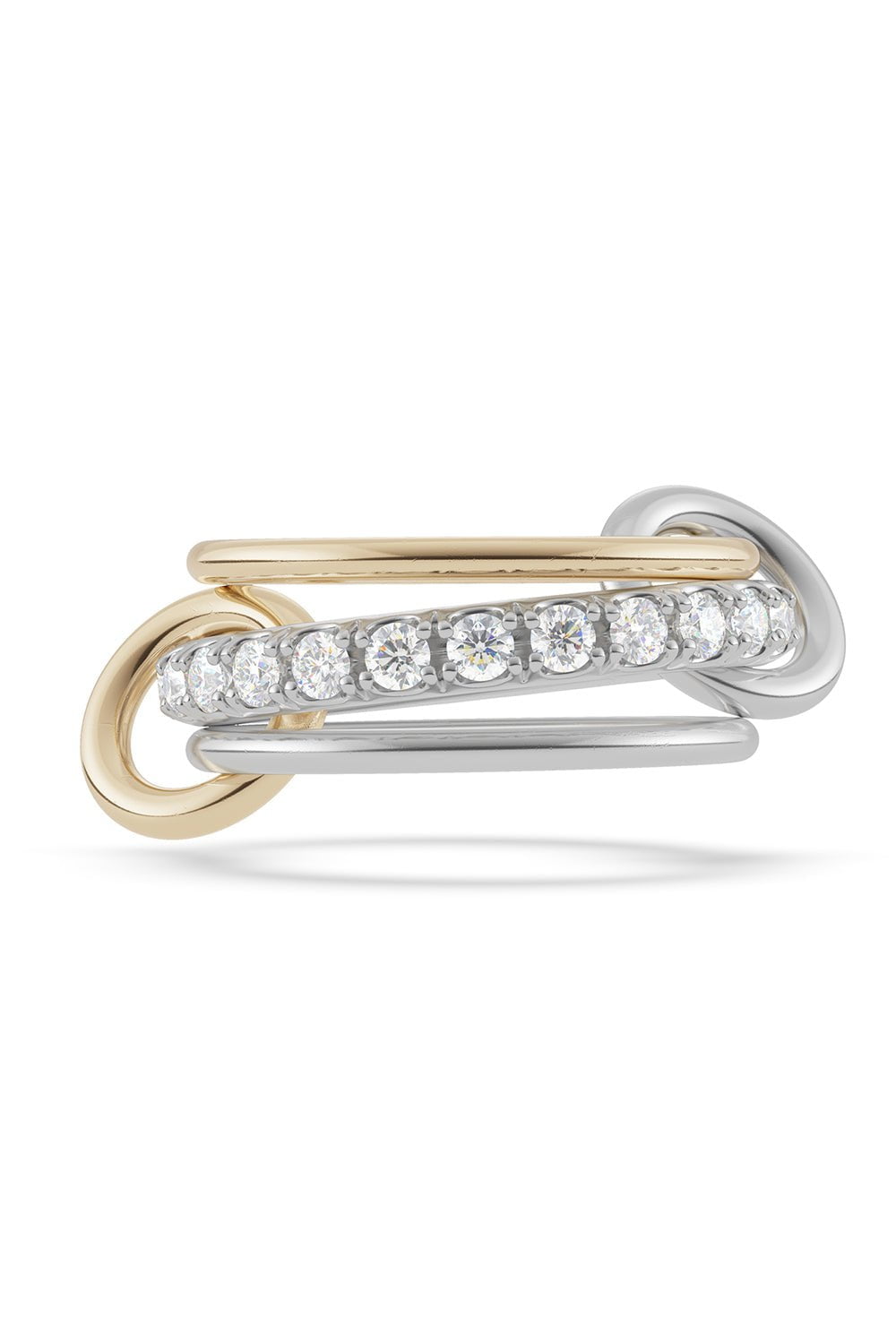 SPINELLI KILCOLLIN-Cassia SG Three Link Ring-YELLOW GOLD