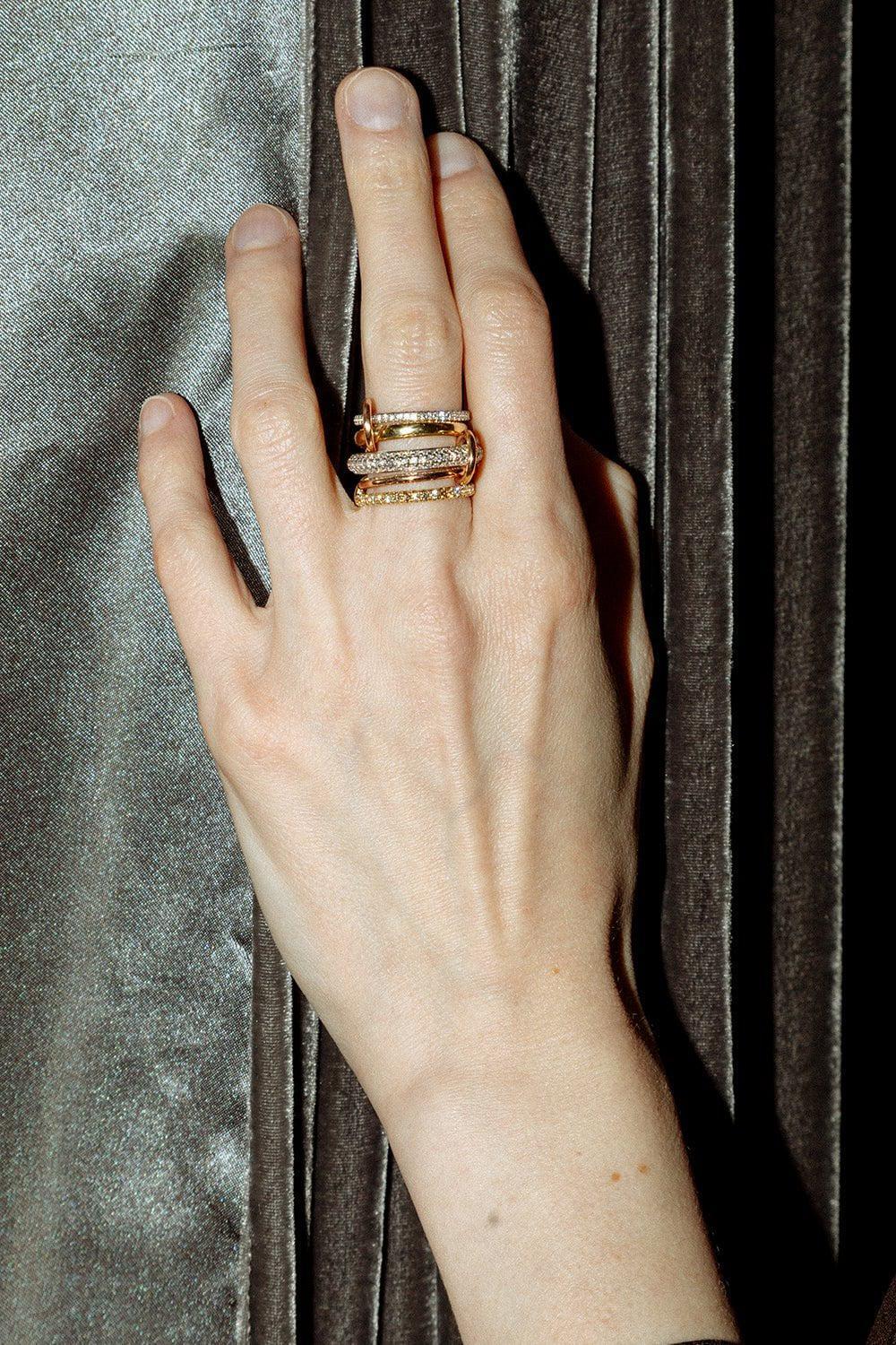 Leo Blanc Five Link Ring | SPINELLI KILCOLLIN – Marissa Collections